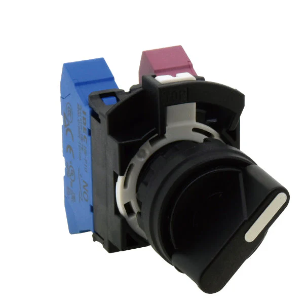 IDEC | 22mm Selector Switch PI 1NO1NC | HW1S-2TP11