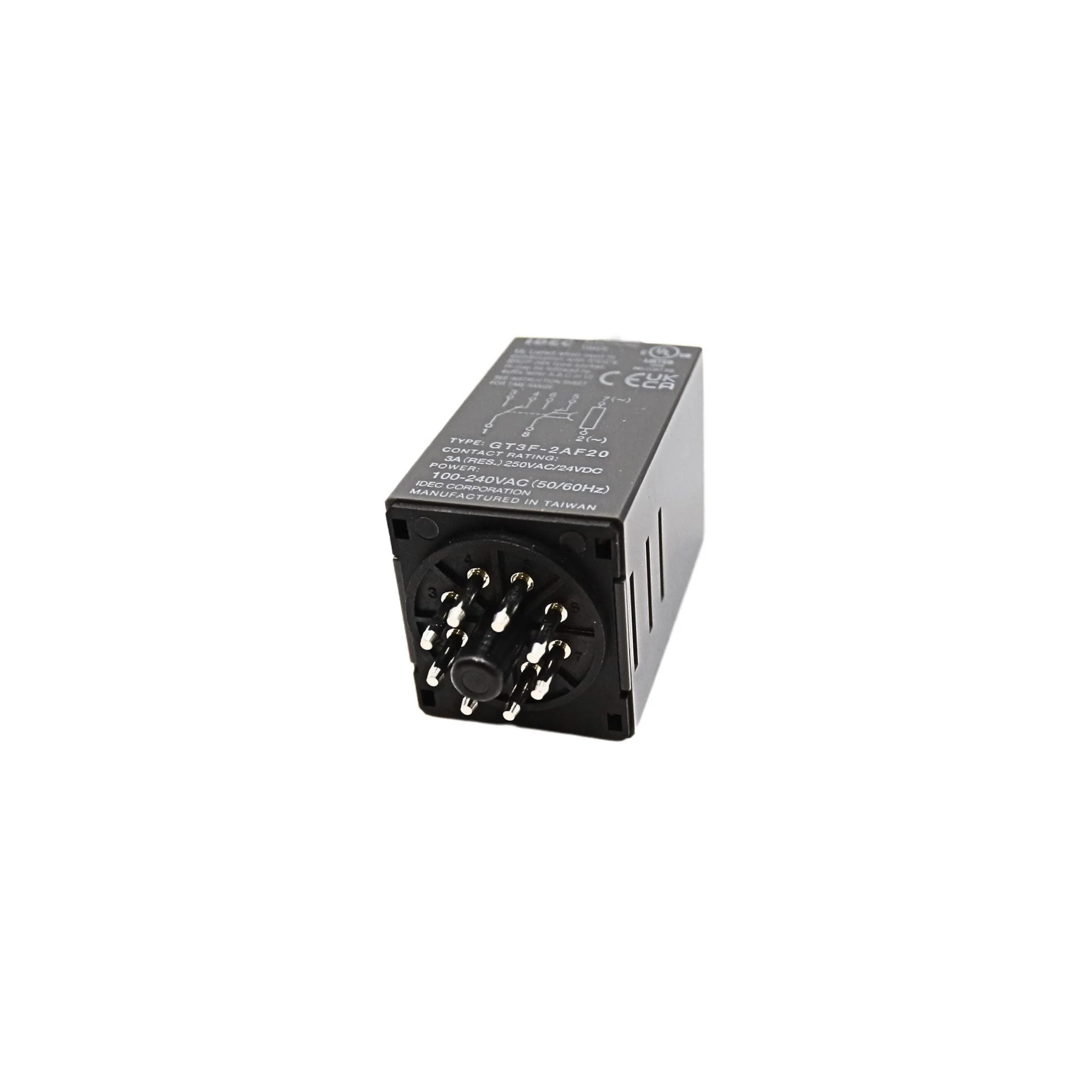 IDEC | 8 PIN DPDT TRUE POWER OFF DELAY TIM | GT3F-2AF20 - Image 4