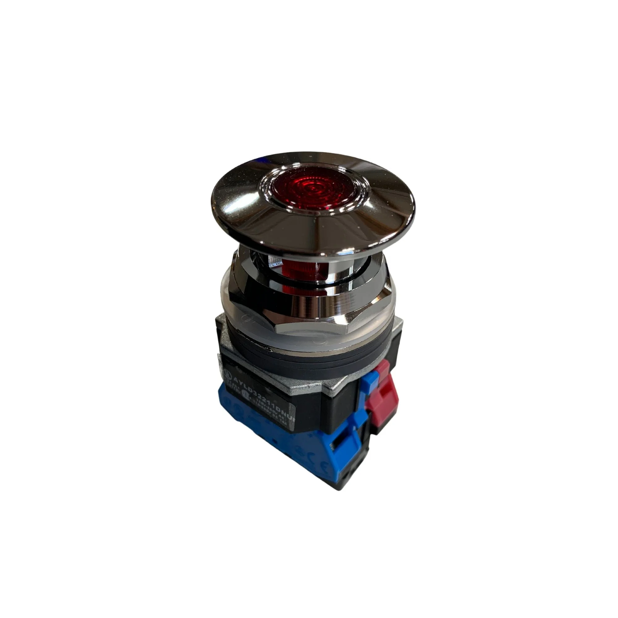 IDEC | Illuminated Emergency Stop, 30mm Mount 40mm Head, Push-Pull TWND Series | AYLD32211DNUR