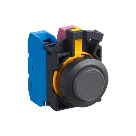 IDEC | Pushbutton 22MM 1NO Black | CW1B-M2E10B