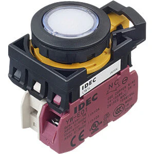 IDEC | Illuminated PB 22MM 1NO PW | CW1L-M1E10Q4PW