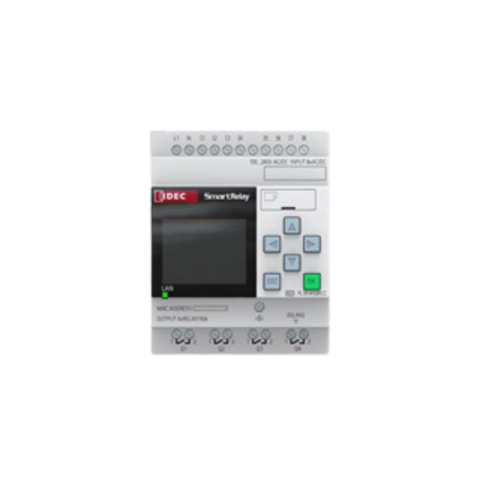 IDEC | SmartRelay CPU 100-20VAC-DC | FL1F-H12RCC