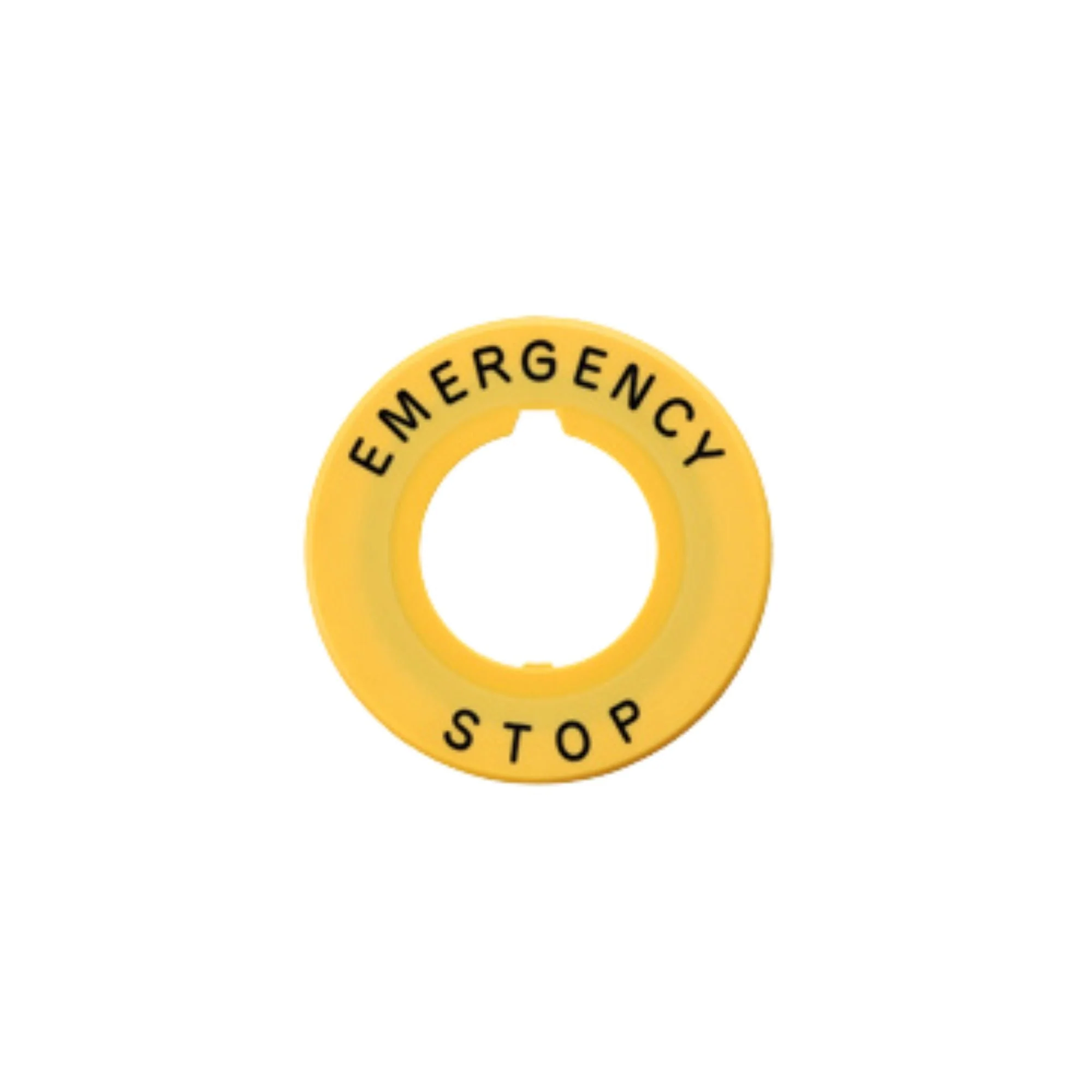 IDEC | Emergency Stop Nameplate | HNAV-27