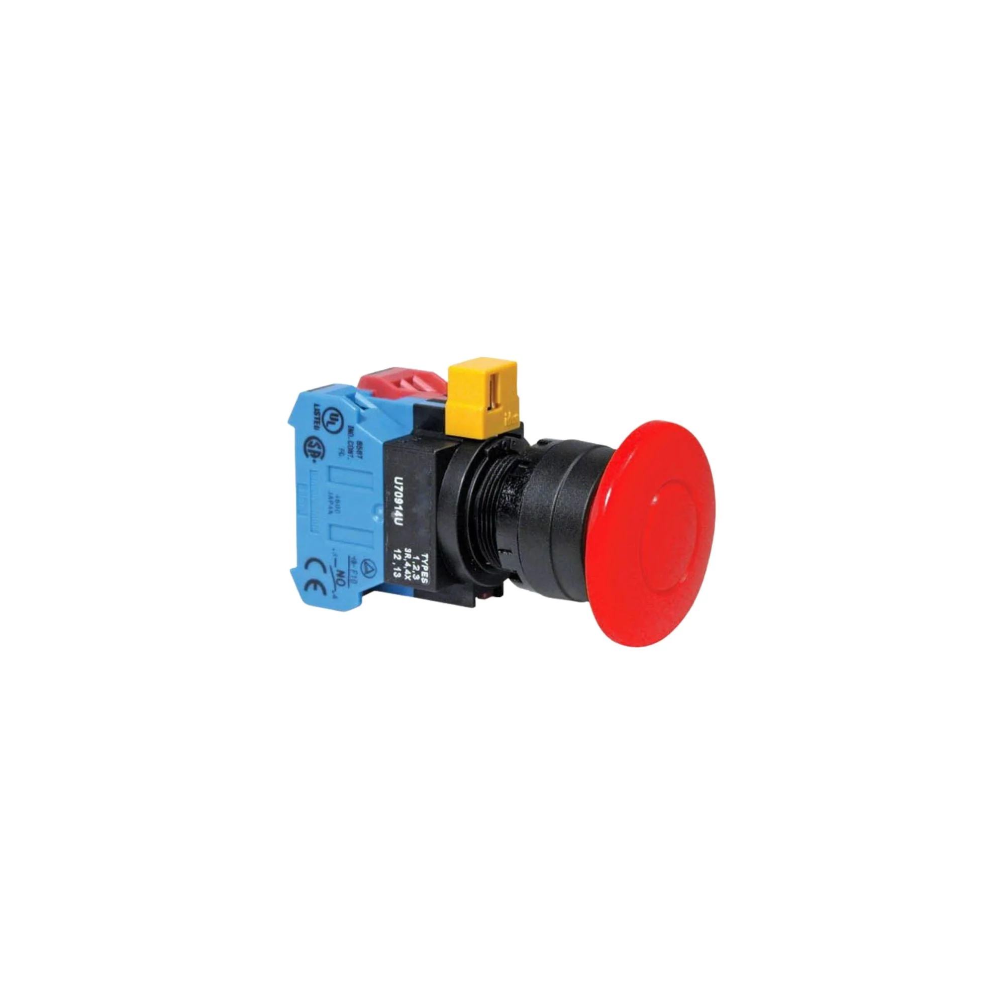 IDEC | Pushbutton, Red | HW1B-V4F02-R