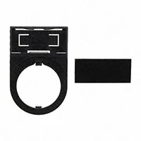 IDEC | Pushbutton Nameplate Blank 22mm HW Series | HWAM-OB