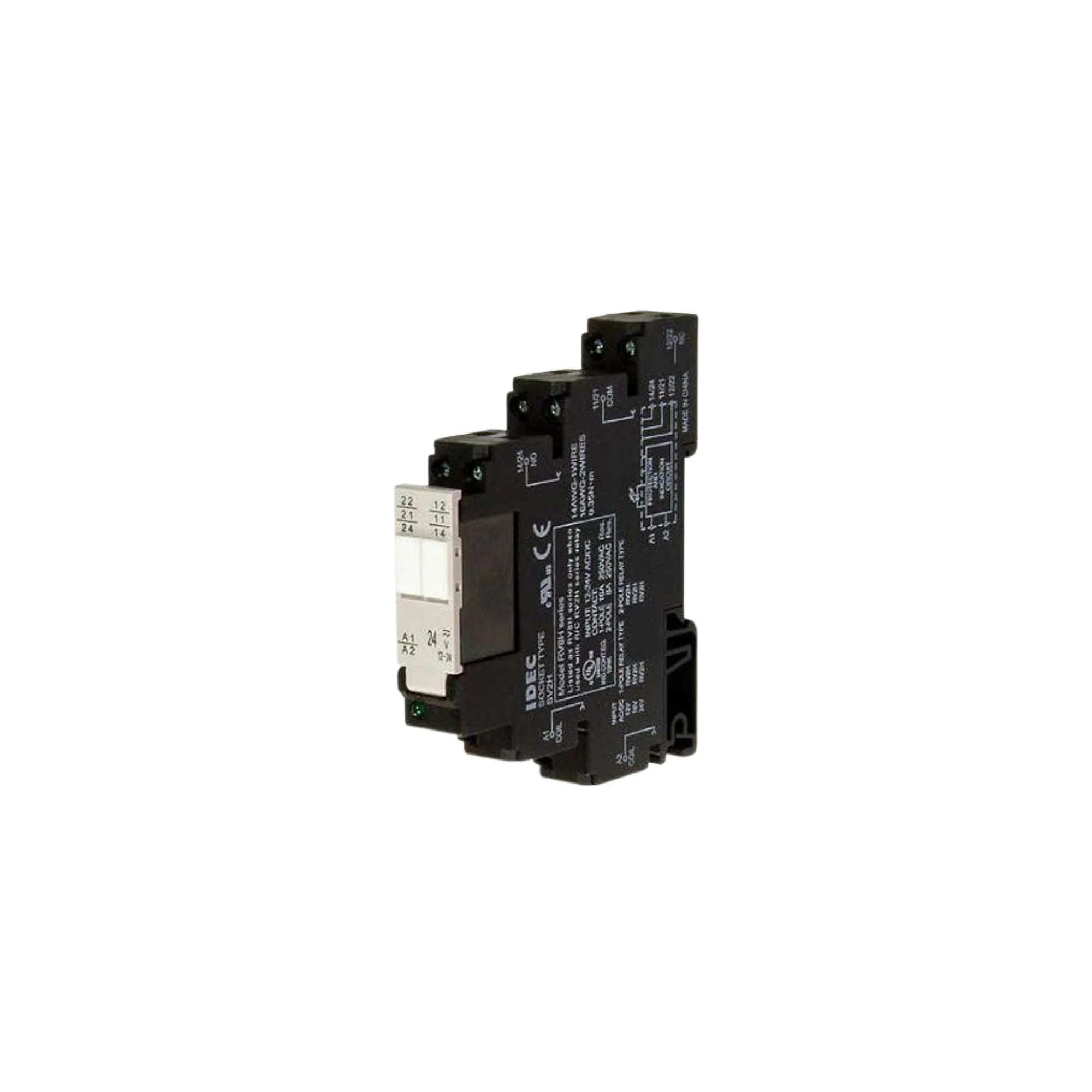 IDEC | 2 Pole Relay | RV8H-2S-D12