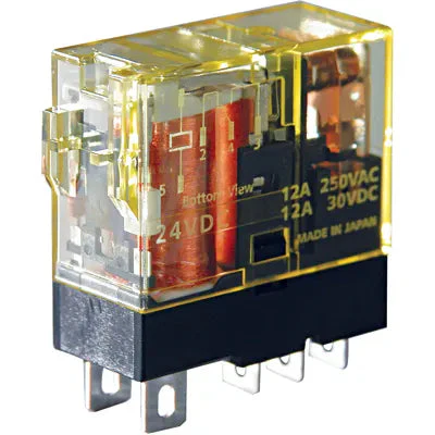 IDEC | Relay Plug-In SPDT 12A 24VDC | RJ1S-CL-D24