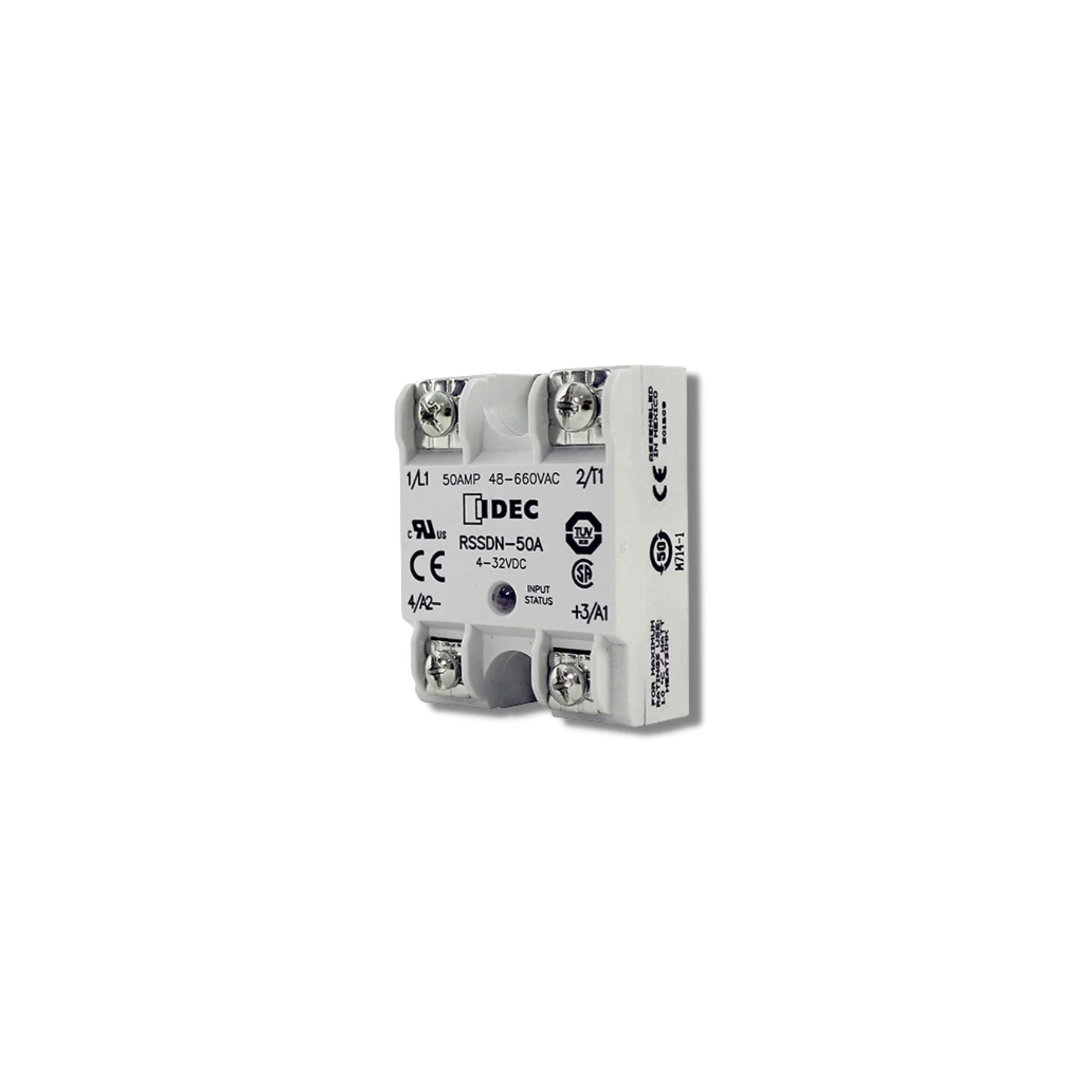 IDEC | SSR 4-32VDC/48-660VAC 50A Pnl-Mnt | RSSDN-50A