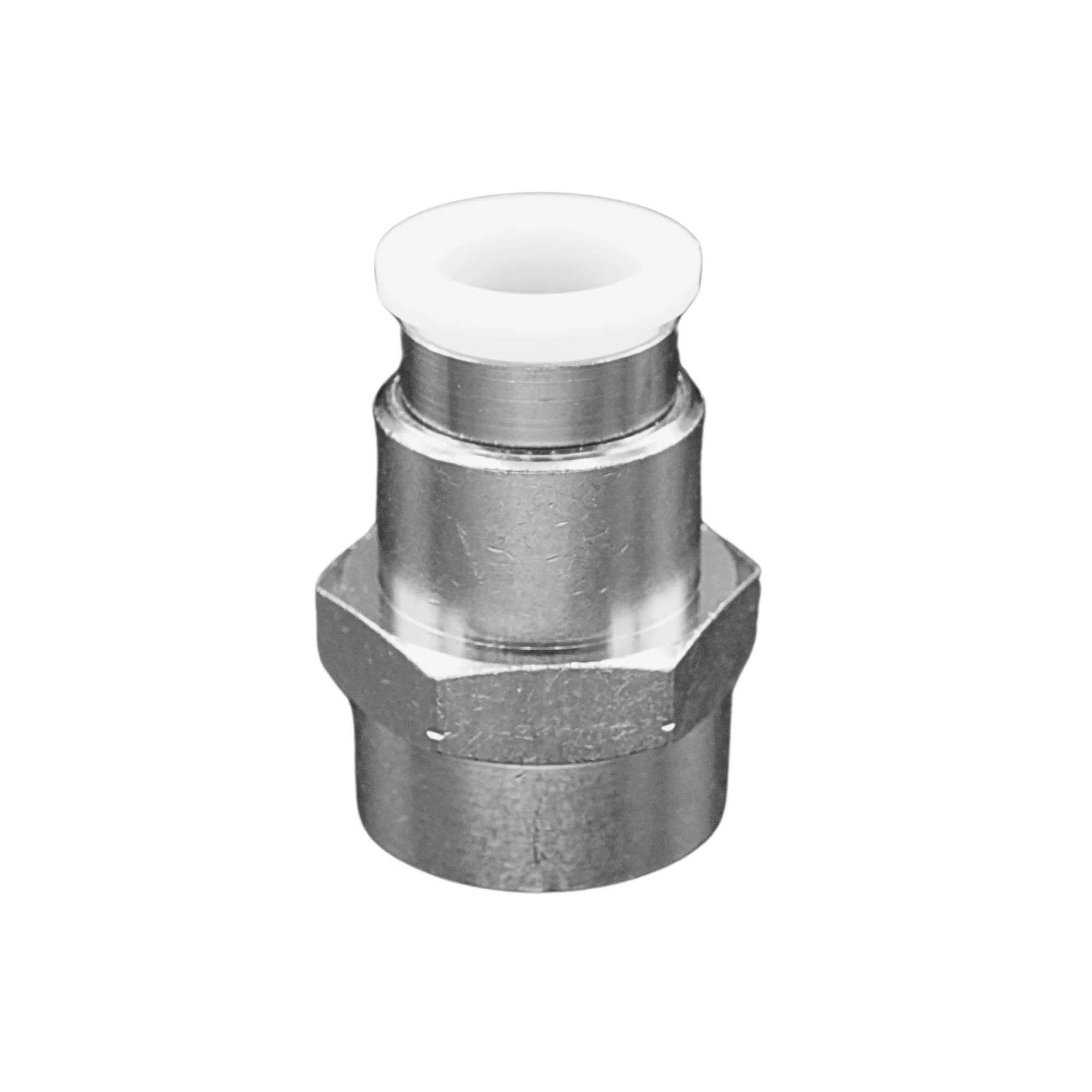 Pisco | Koganei | 1/2 in FNPT (female) x 1/2 in Tube Straight | PCF1/2-N4U