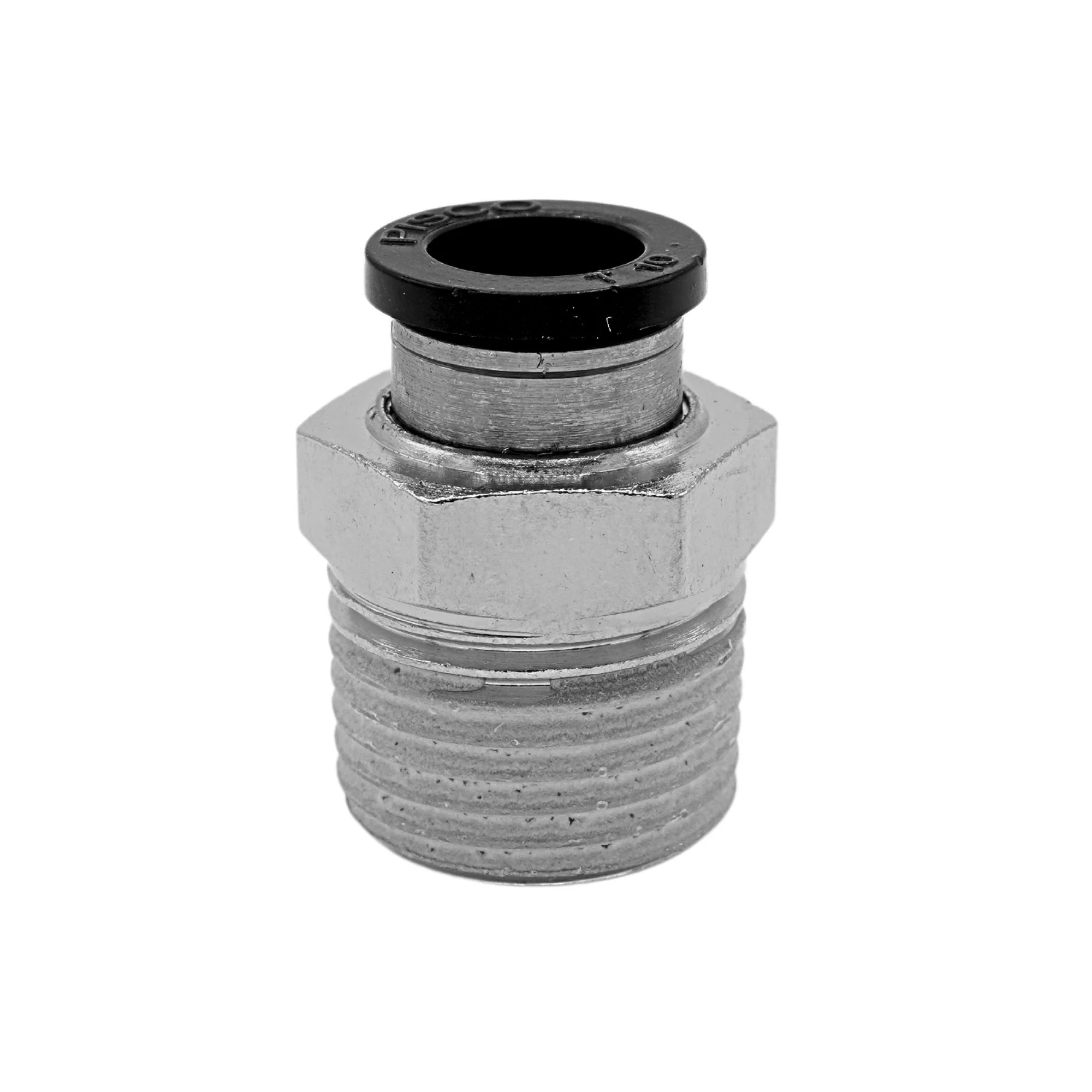 Pisco | Koganei | R1/2 x 10mm Tube Straight | PC10-04