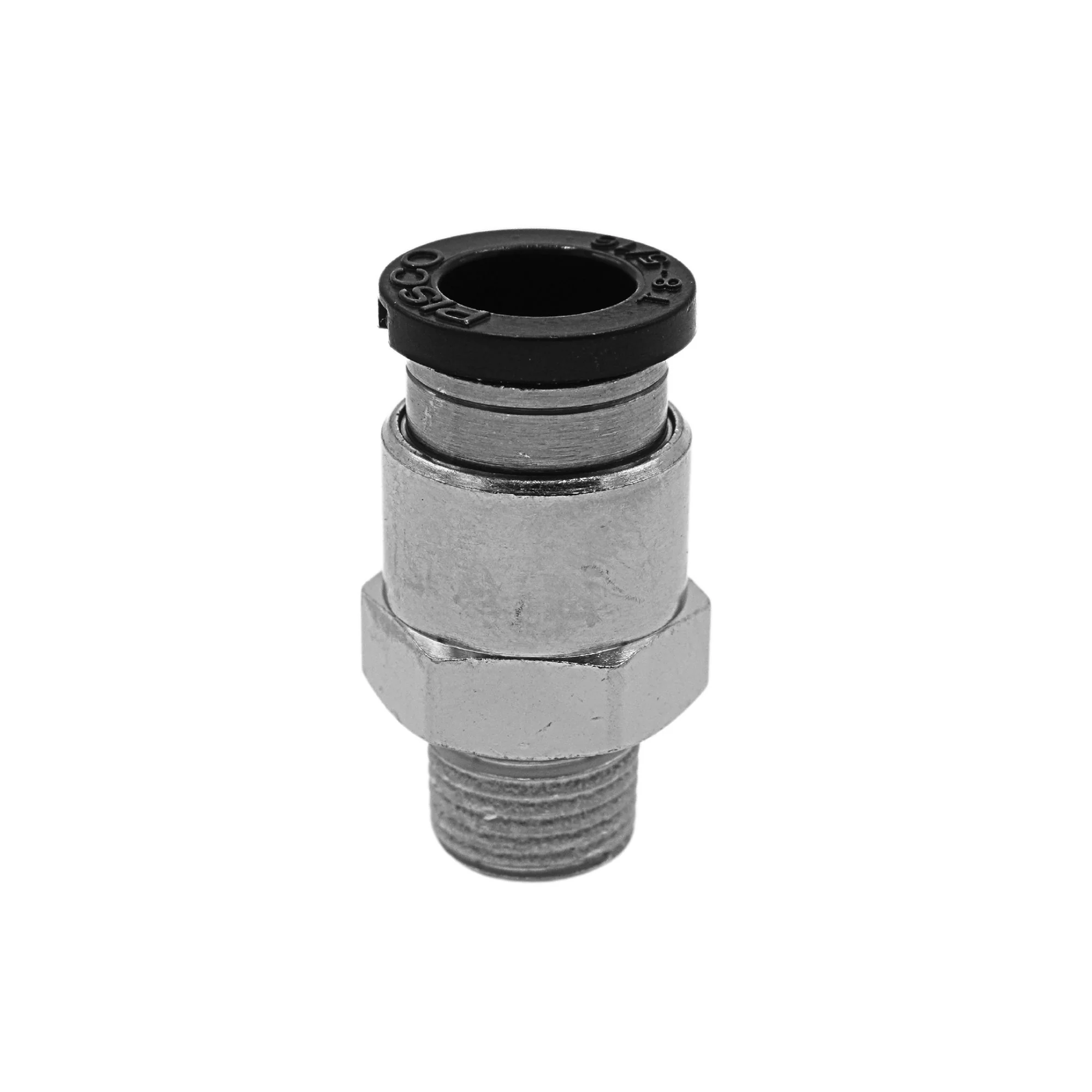 Pisco | Koganei | R1/8 x 8mm Tube Straight | PC8-01