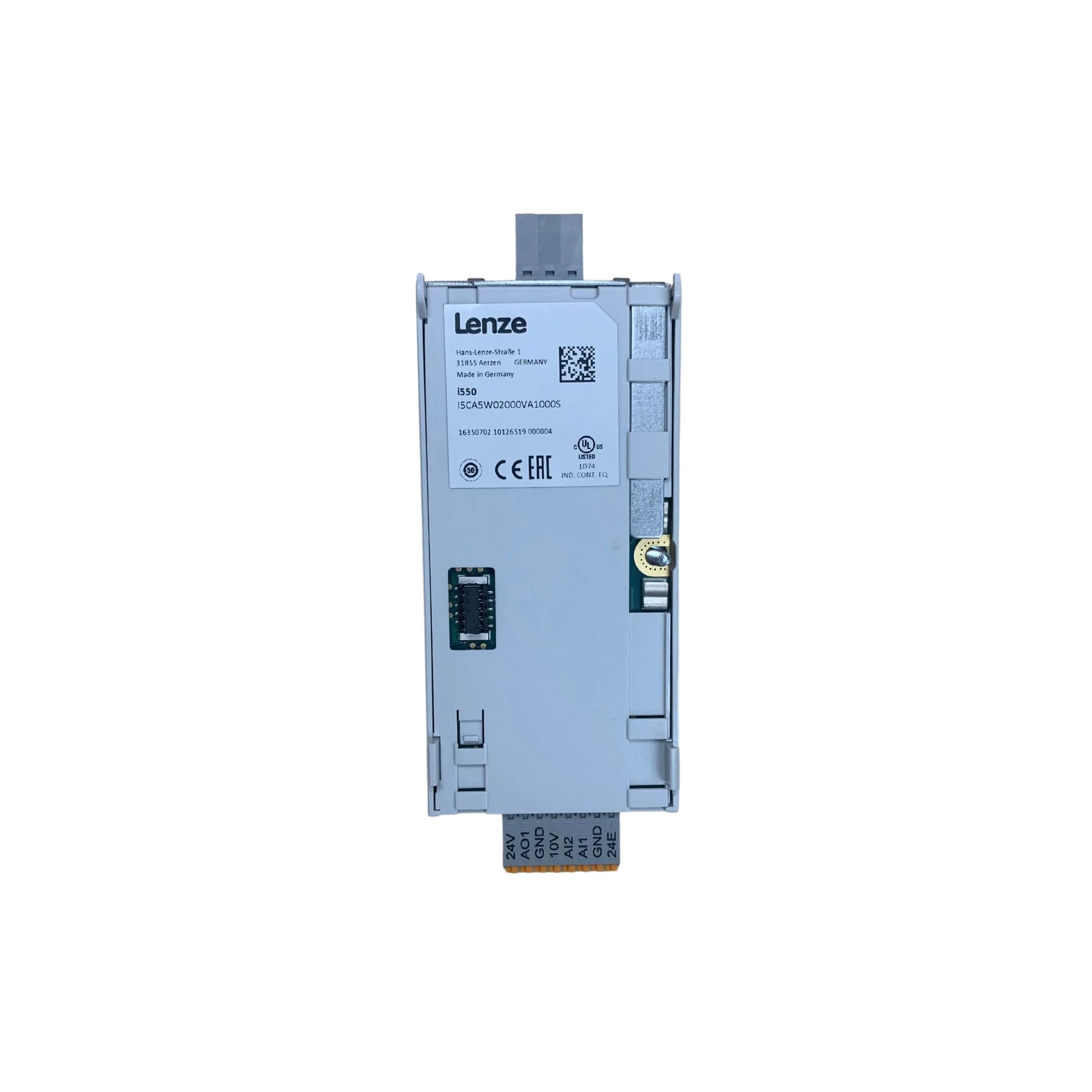 Lenze | i550 Control Unit, Modbus RTU, EPM memory, IP20 | I5CA5W02000VA1000S - Image 2