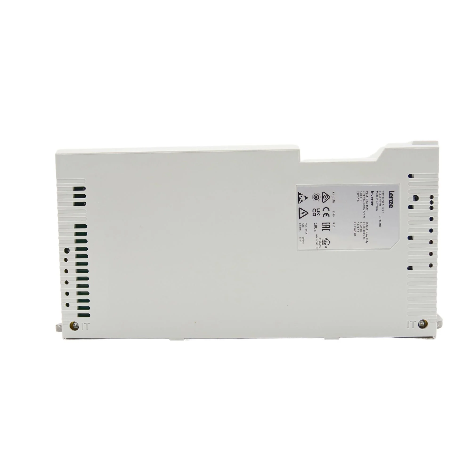 Lenze | i510 Cabinet VFD 3 HP 1/3ph 480V IP20 | I51AE222F10V11000S - Image 2