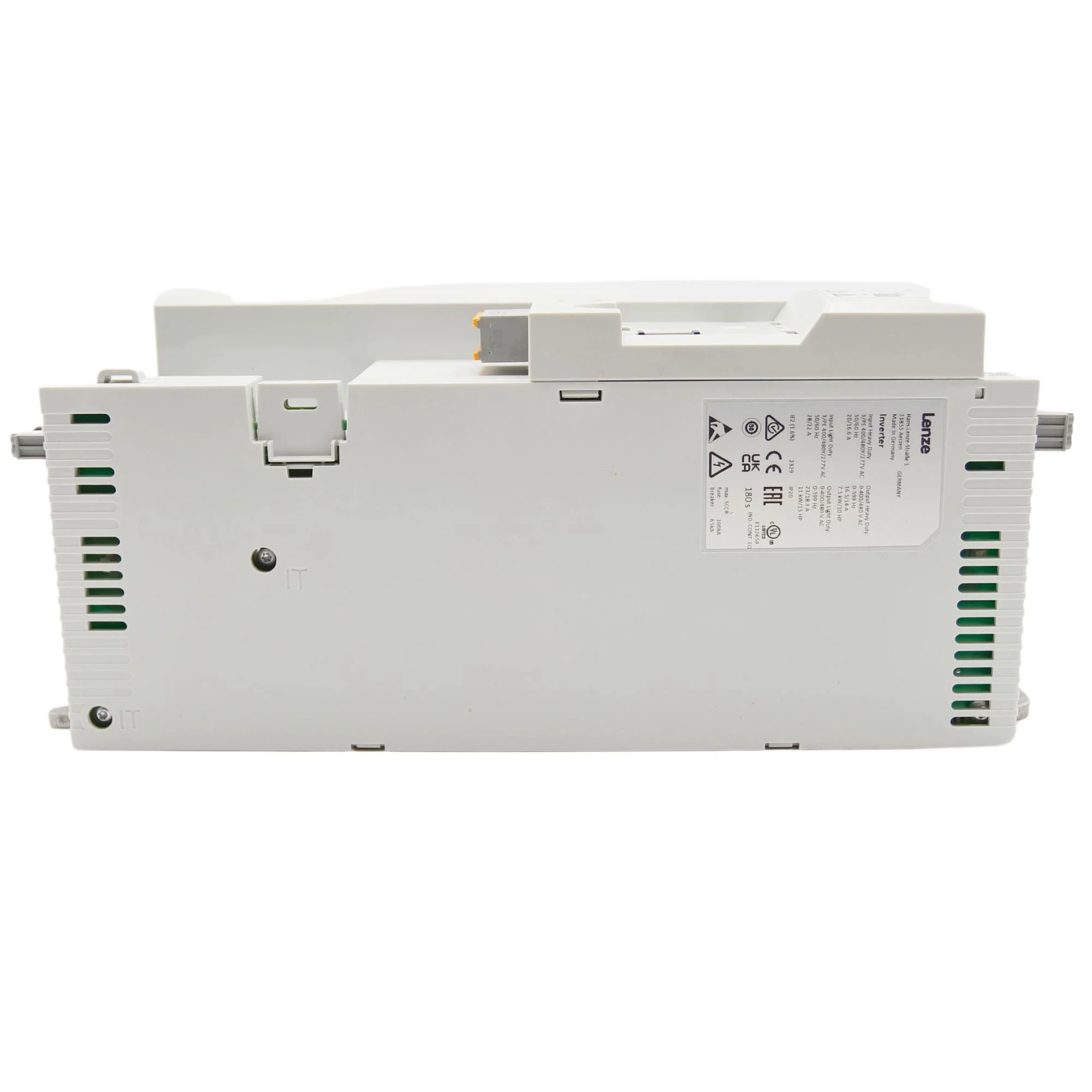 Lenze | i550 Cabinet VFD 10 HP 3ph 480V IP20 | I55BE275F10V11000S - Image 2