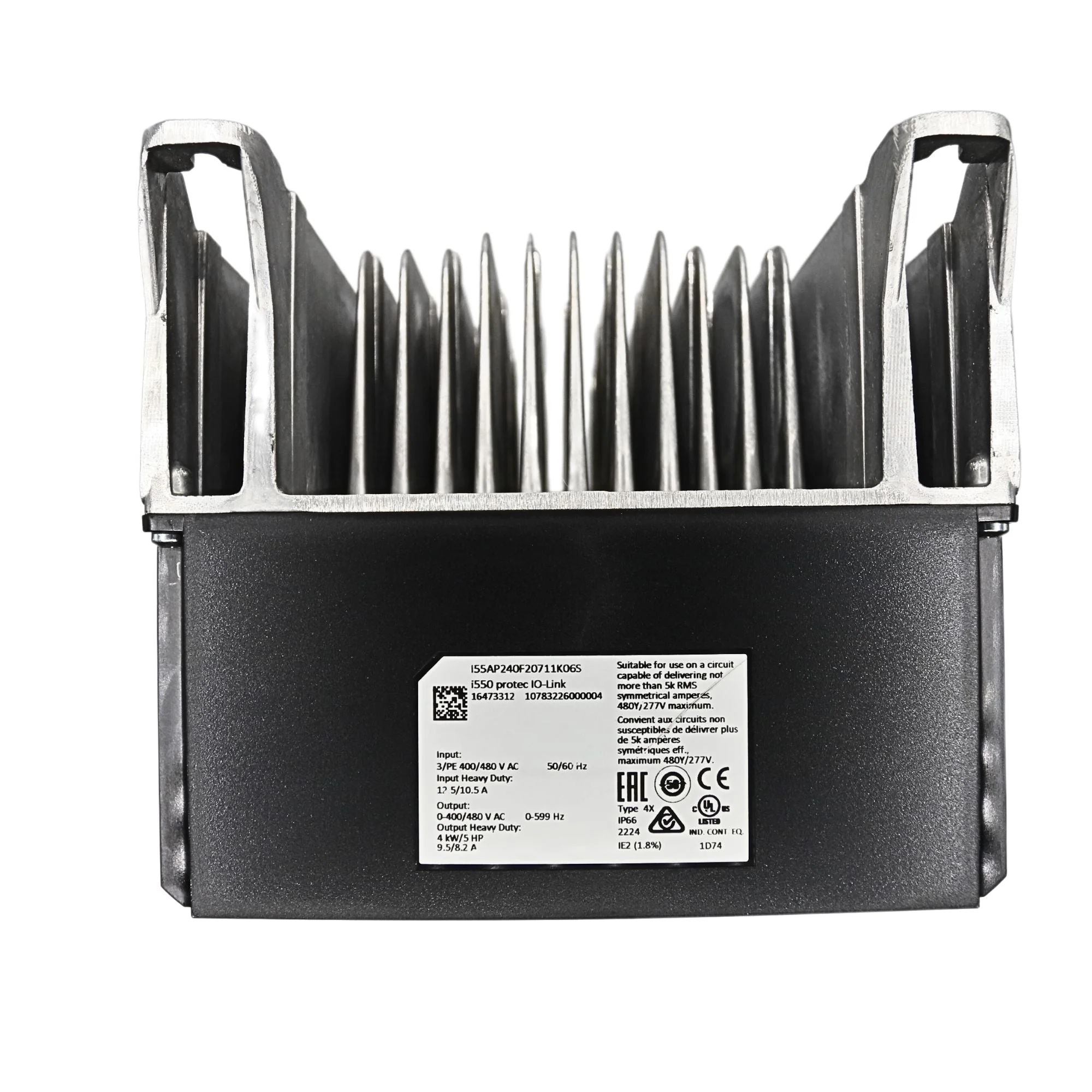 Lenze | i550 Protec VFD 5 HP 3ph 480V IO-Link ExtBox NEMA 4X | I55AP240F20711K06S - Image 2