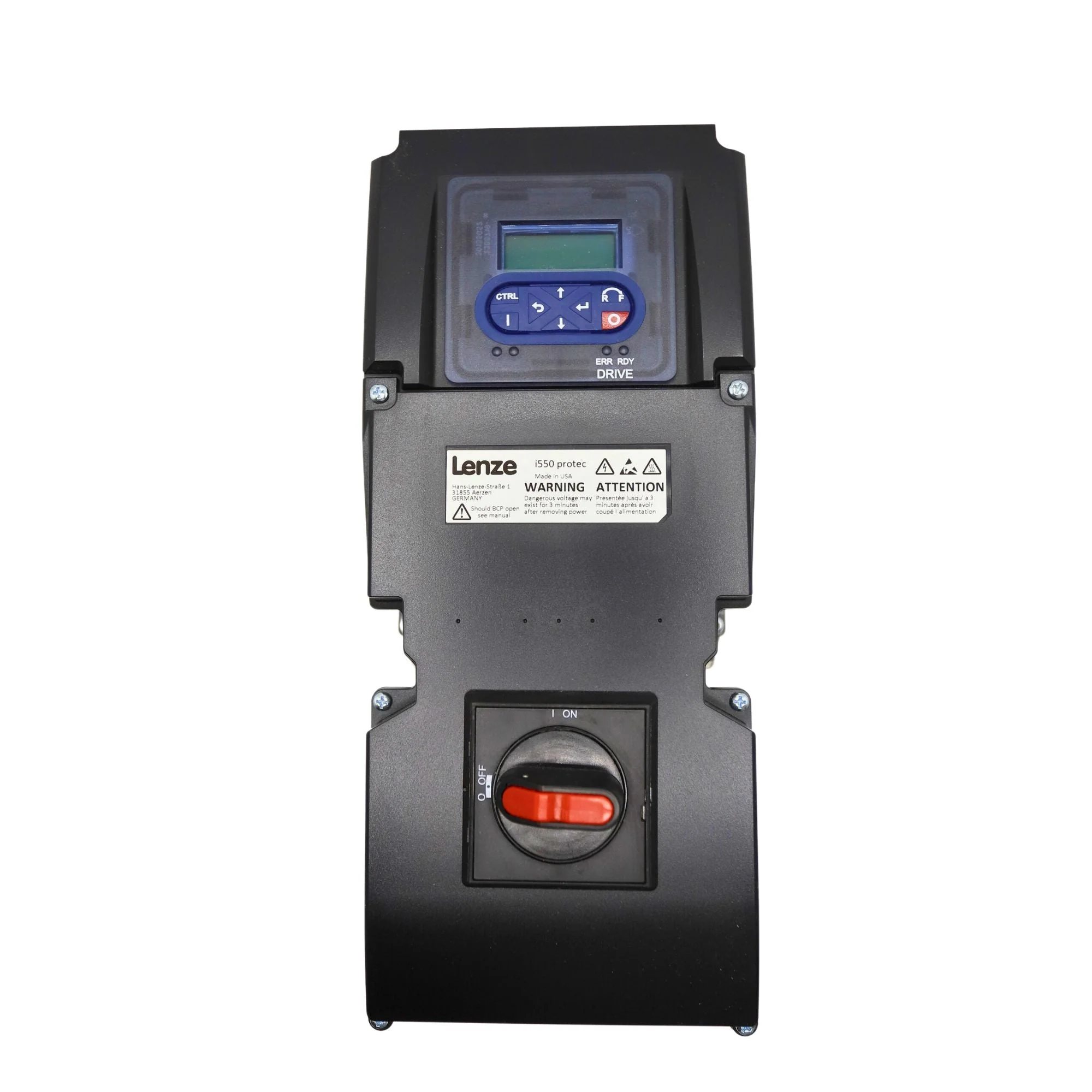 Lenze | i550 Protec VFD 1 HP 3ph 480V IO-Link ExtBox NEMA 4X | I55AP175F20711K06S