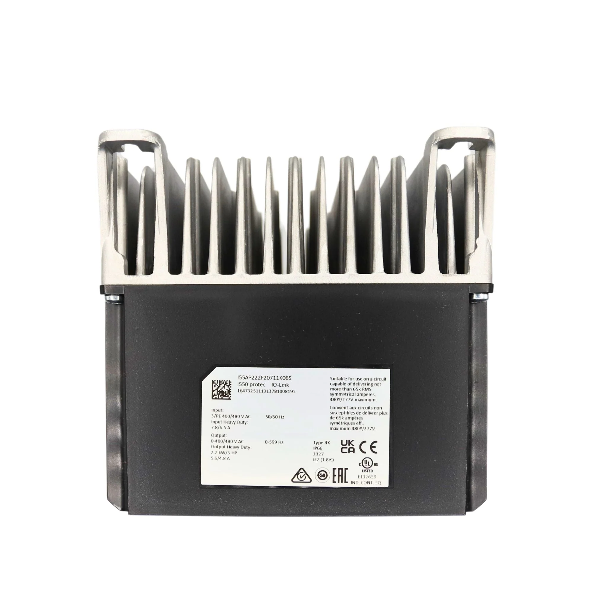Lenze | i550 Protec VFD 3 HP 3ph 480V IO-Link ExtBox NEMA 4X | I55AP222F20711K06S - Image 2