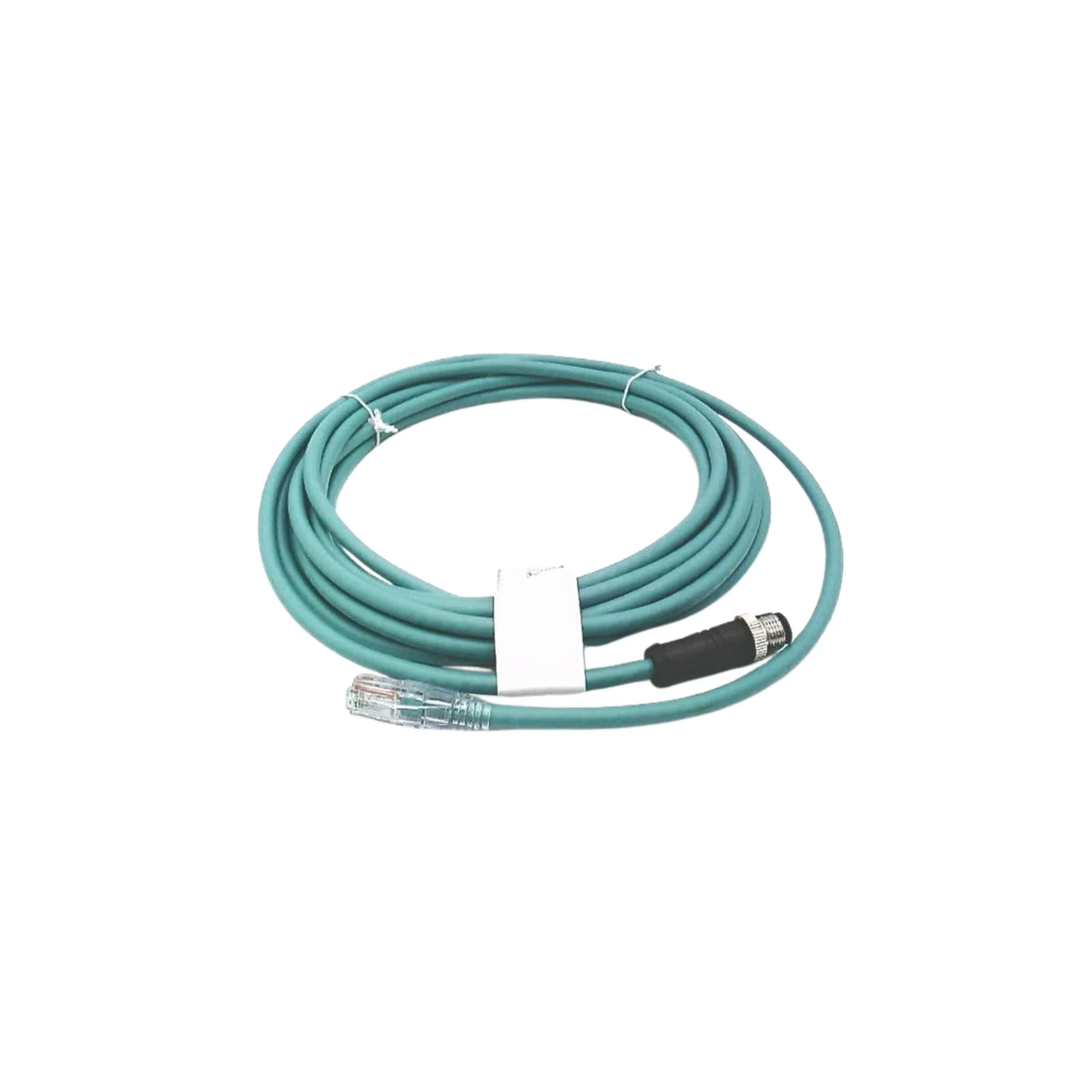 Mencom | Ethernet Cordset, 4 Pole, Male, 5 Meter | MDE45B-4MP-5M