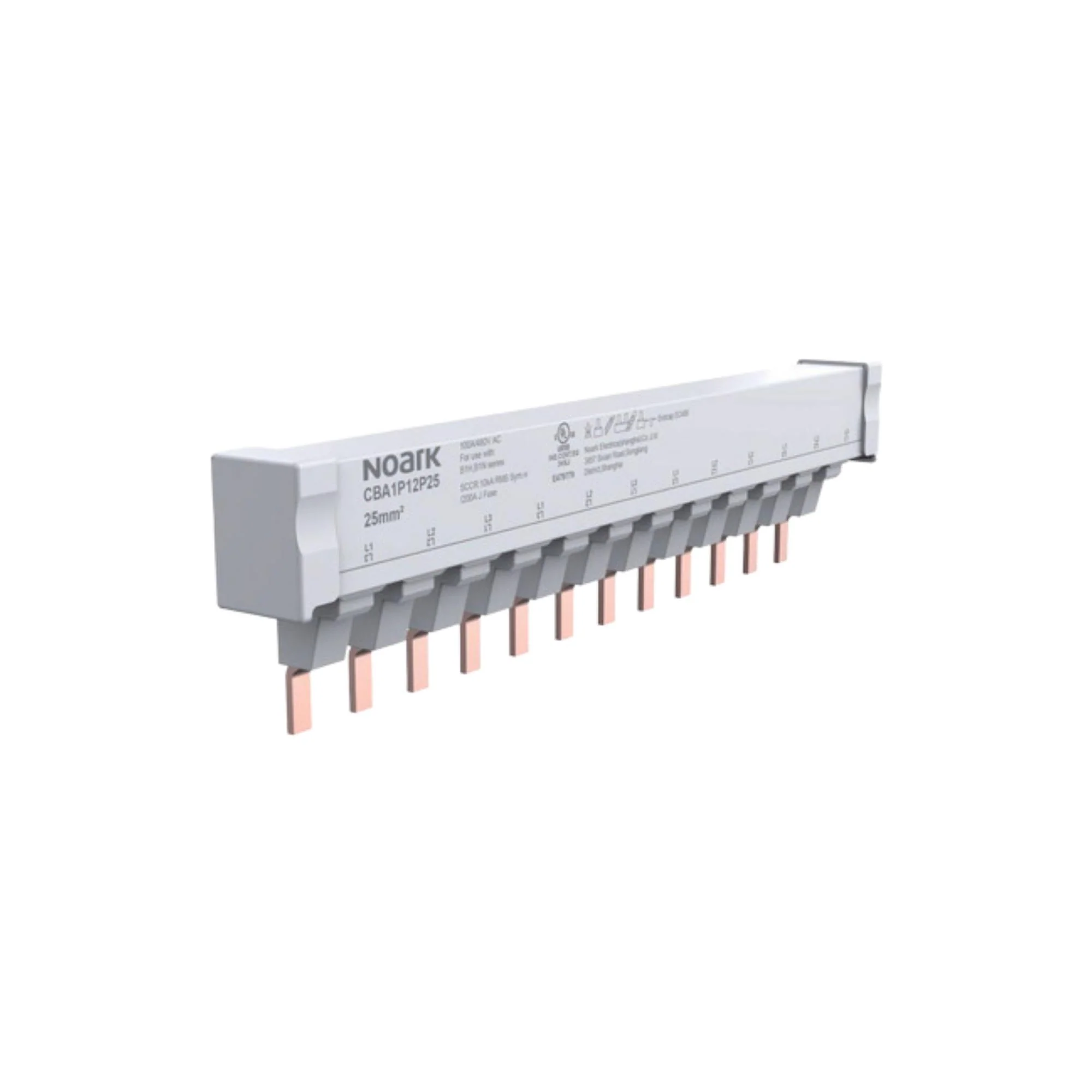 Noark | UL489 Busbar 18 Poles for 9 2Pole Breakers / New Style | CBA2P18P25