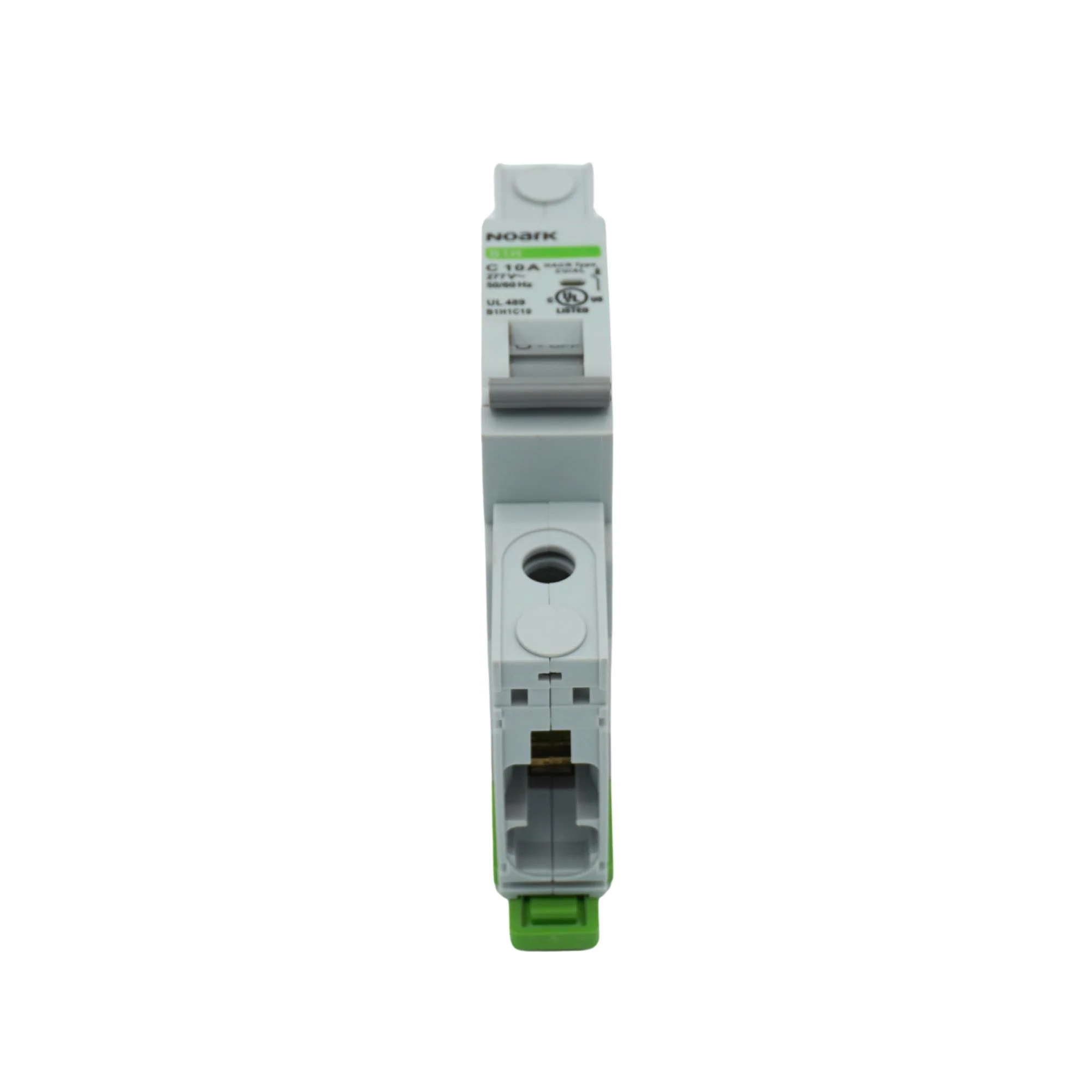 Noark | Mini Circuit Breaker, 1P, 10A, UL489, C-Curve, 277 VAC, 10kA | B1H1C10 - Image 2