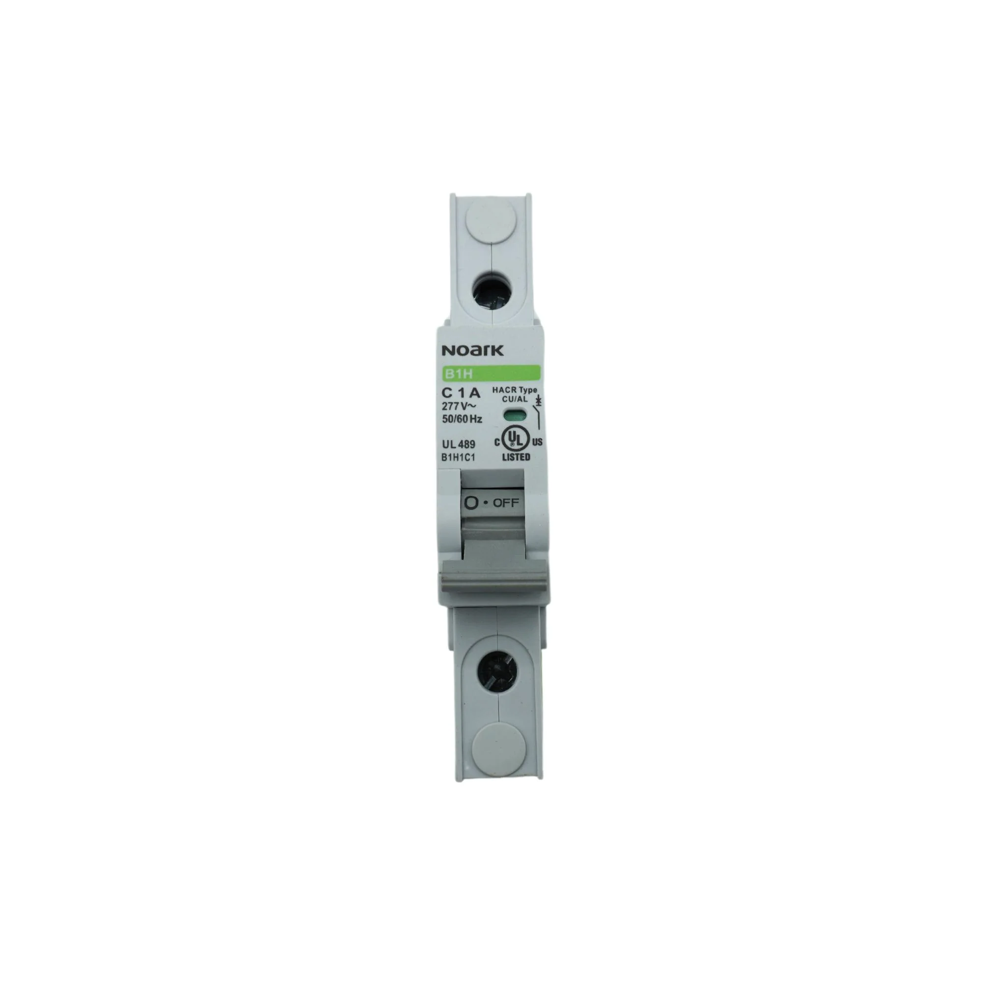 Noark | Mini Circuit Breaker, 1P, 1A, UL489, C-Curve 277 VAC, 10kA | B1H1C1