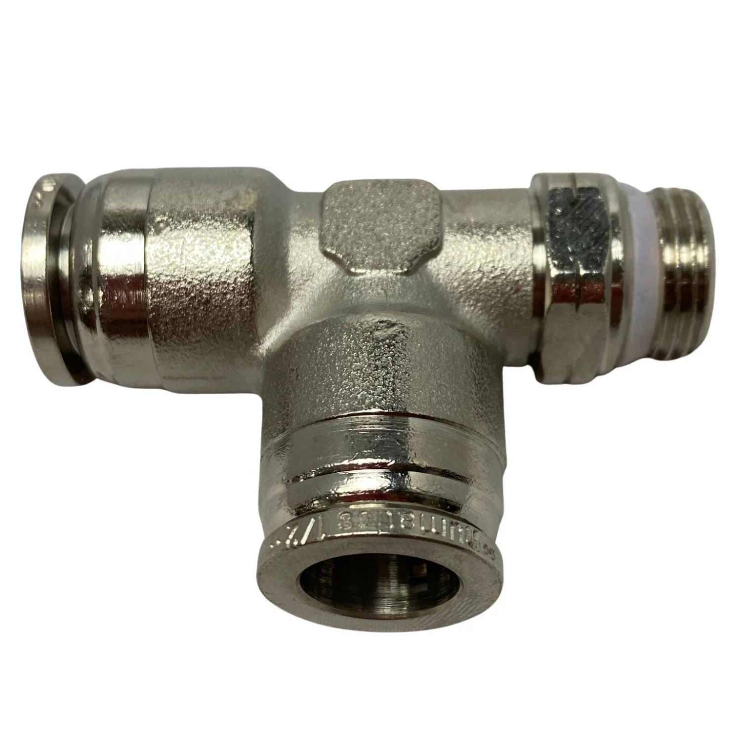 Numatics | Swivel run Tee 1/2 in tube 3/8 in thread | INWB116-102-022