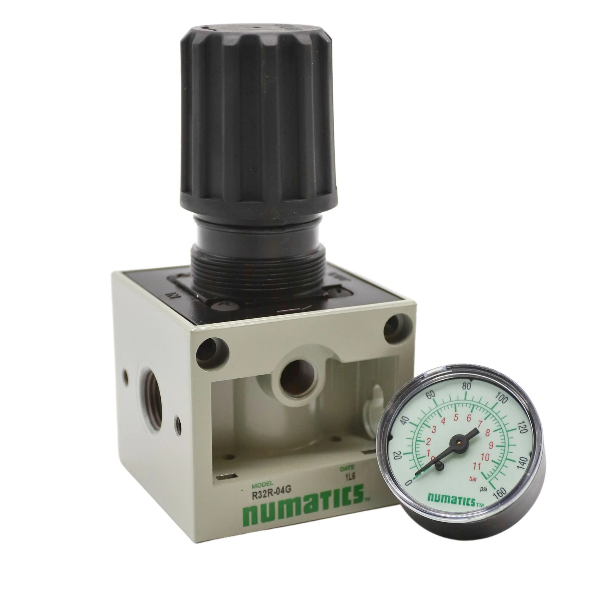 Numatics | Aventics 32 Series Regulator 1/2 in FNPT, 100SCFM | R32R-04G