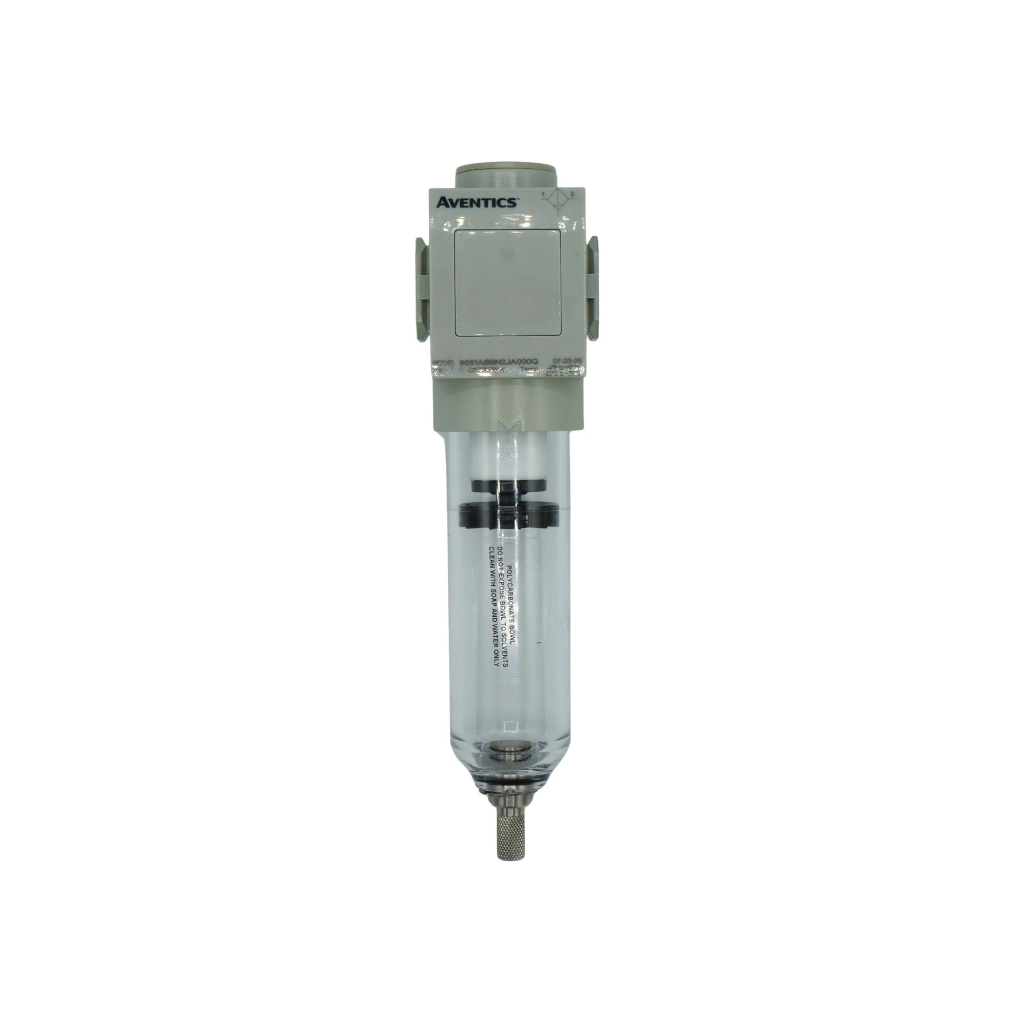 Numatics | Aventics 651 Series Particulate Filter, 1/4 in NPT, 5 micron | 8651ABBN2JA000Q