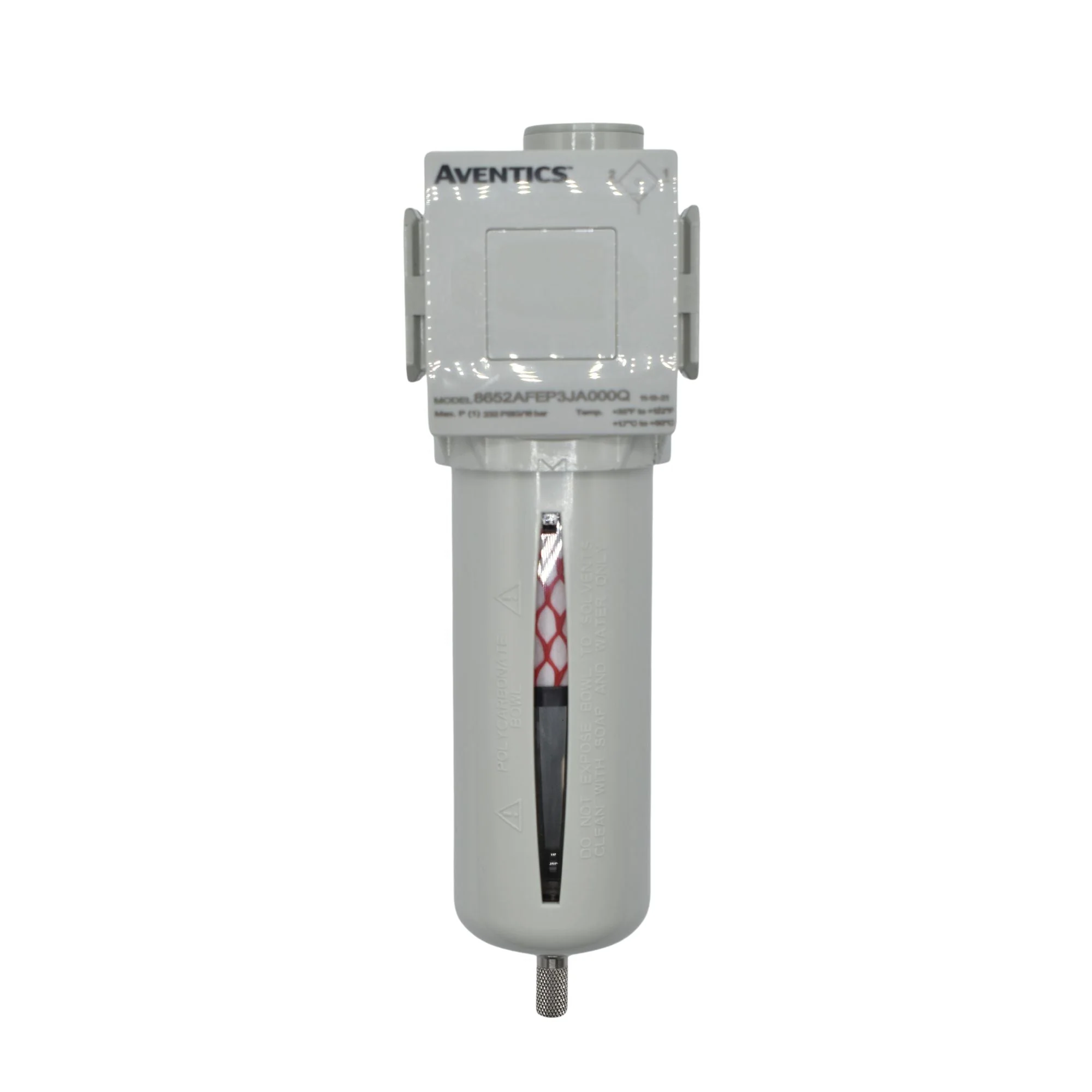 Numatics | Aventics 652 Coalescing Filter, 3/8 in NPT, 27.5SCFM | 8652AFEP3JA000Q