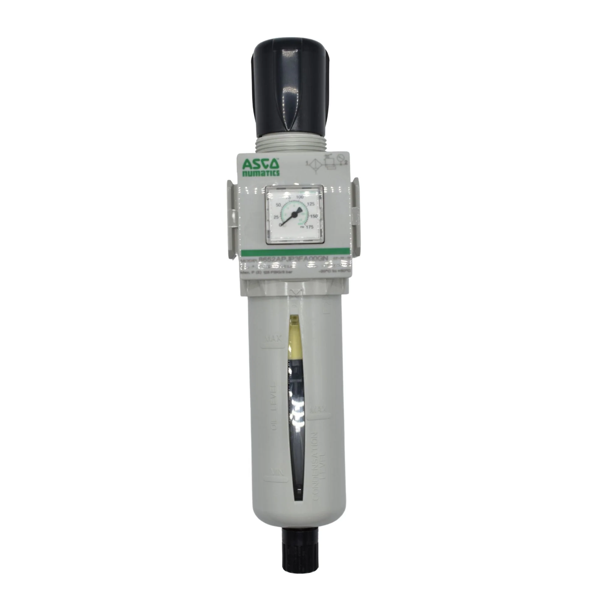 Numatics | Aventics 652 Series Particulate Filter 3/8 in NPT, 189.7SCFM, 7-125PSI | 8652APJP3FA00GN