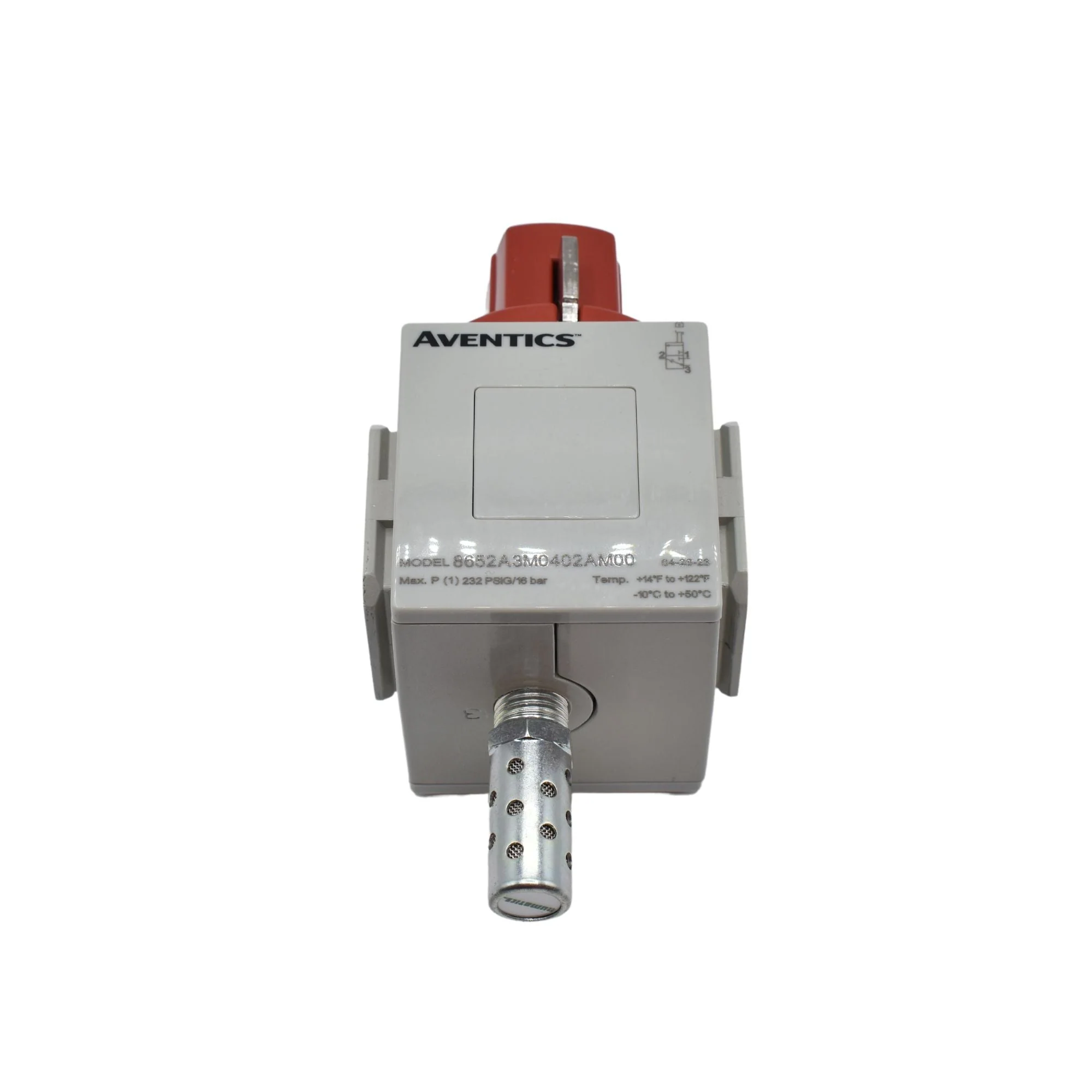 Numatics | Aventics 652 Series Pneumatic Ball Valve-Lockout | 8652A3M0402AM00