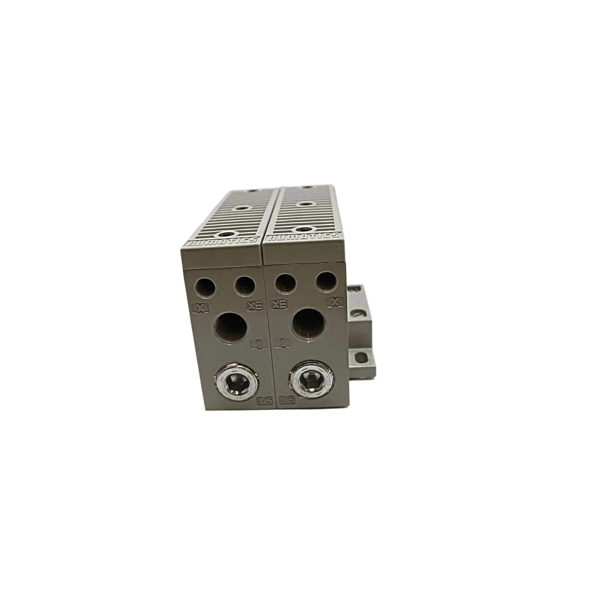 Numatics | Aventics End plate kit 2012 Series 1/2 in NPT w/Muffler & Din rail | 239-1233 - Image 3