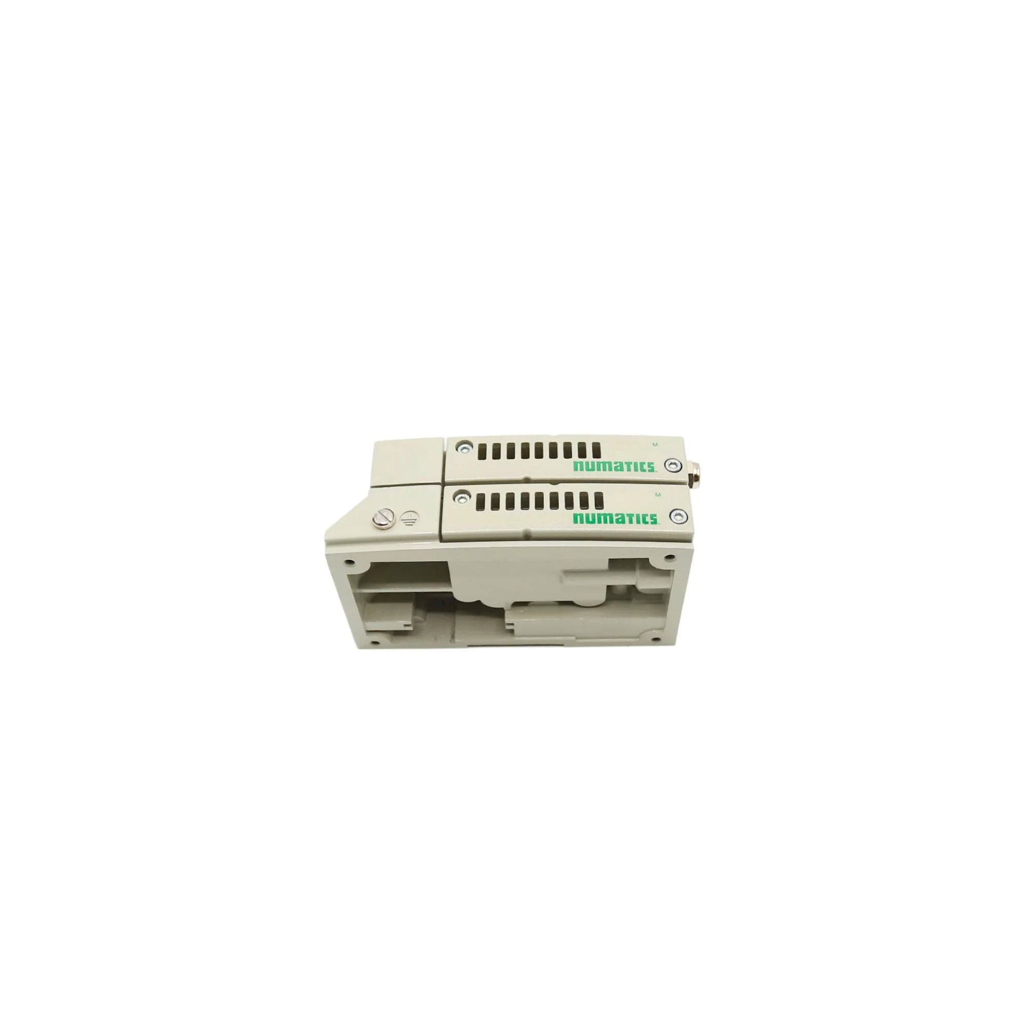 Numatics | Aventics End plate kit 501 Series 1/8 in NPT w/Muffler & Din Rail | 8501AK429465006 - Image 2
