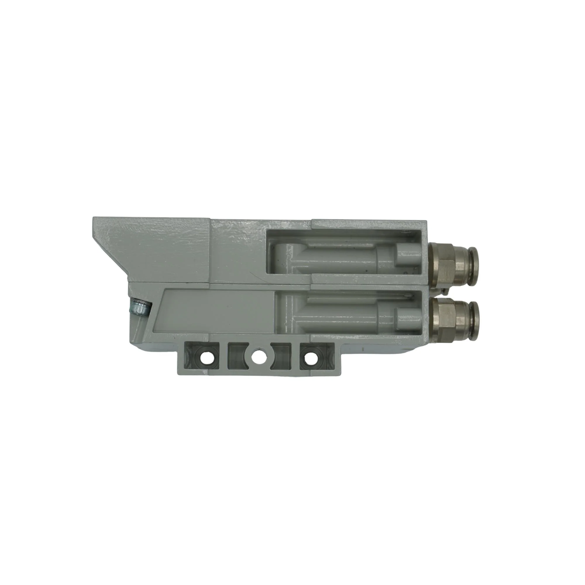 Numatics | Aventics End plate kit 501 Series 5/16 in (8mm) Tube w/Muffler | K501AK429465015 - Image 2