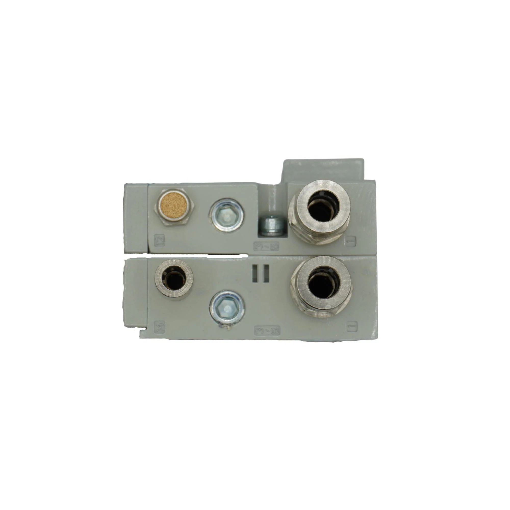 Numatics | Aventics End plate kit 501 Series 5/16 in (8mm) Tube w/Muffler | K501AK429465015 - Image 3
