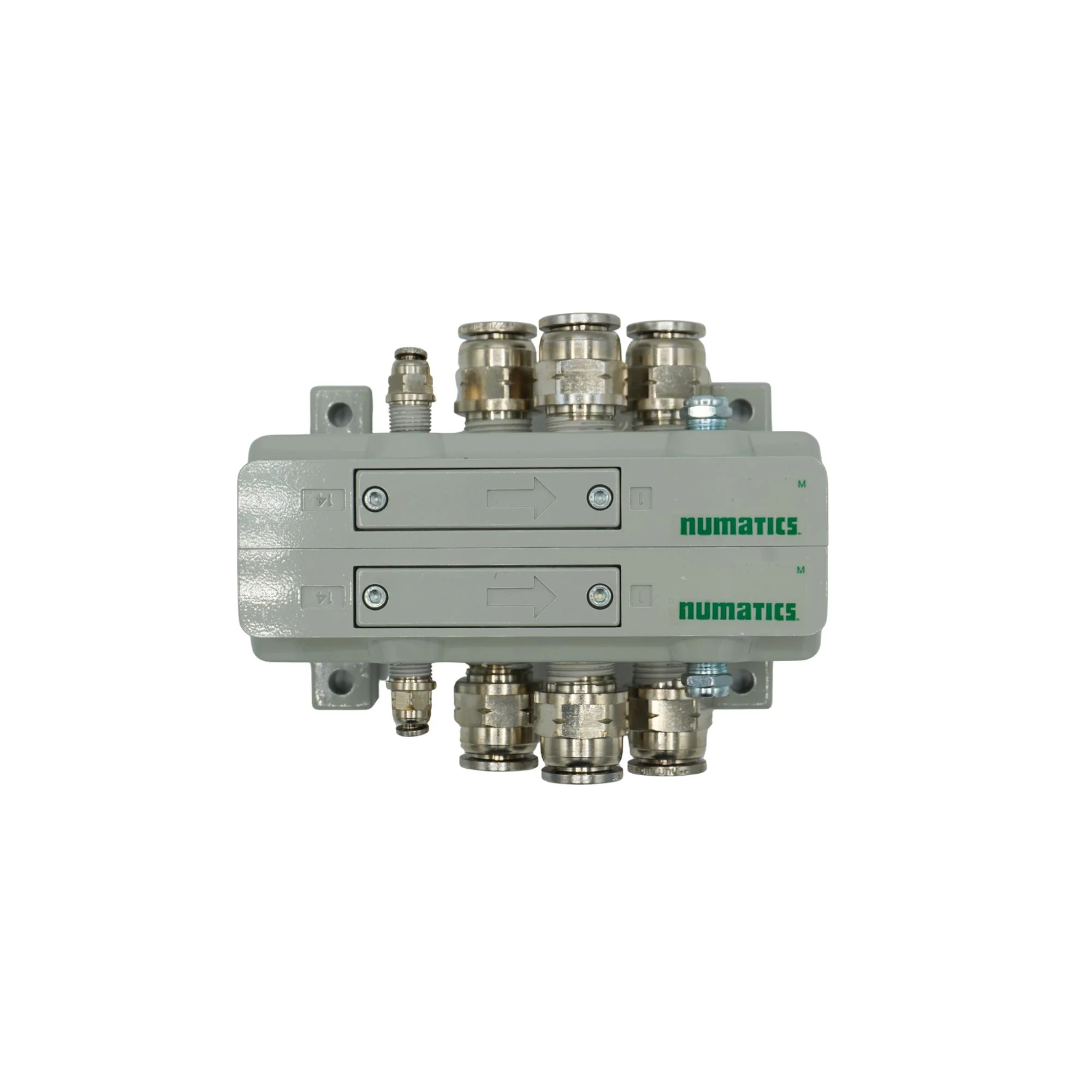 Numatics | Aventics End plate kit 503 Series 1/2 in Tube No Electronics | K503AK428304003