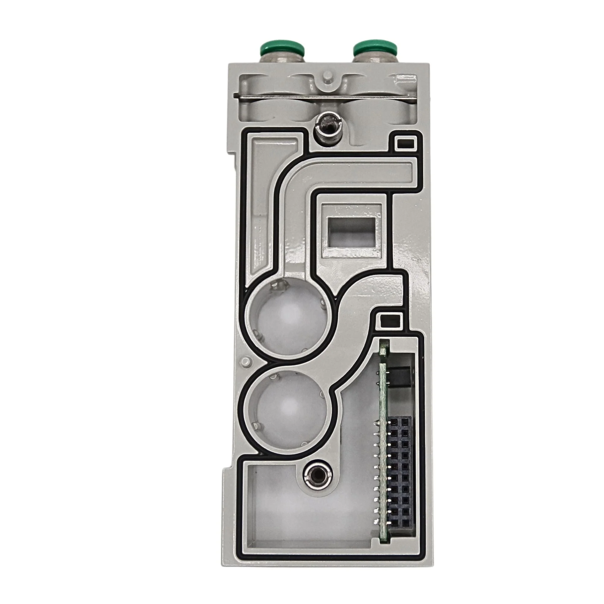 Numatics | Aventics Manifold Block 2005 Series 1/4 in Tube S/B ports DZB (Z2) | 206-1366 - Image 2
