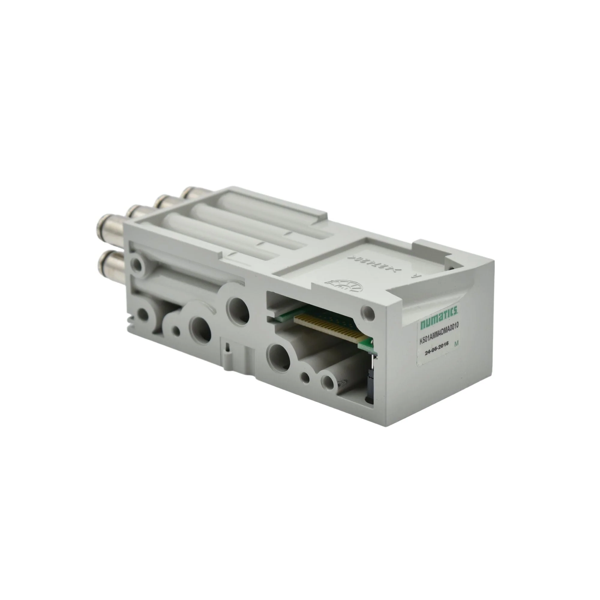 Numatics | Aventics Manifold Block 501 Series 4 Station 5/32 in (4mm) Tube | K501AMM4DMA001