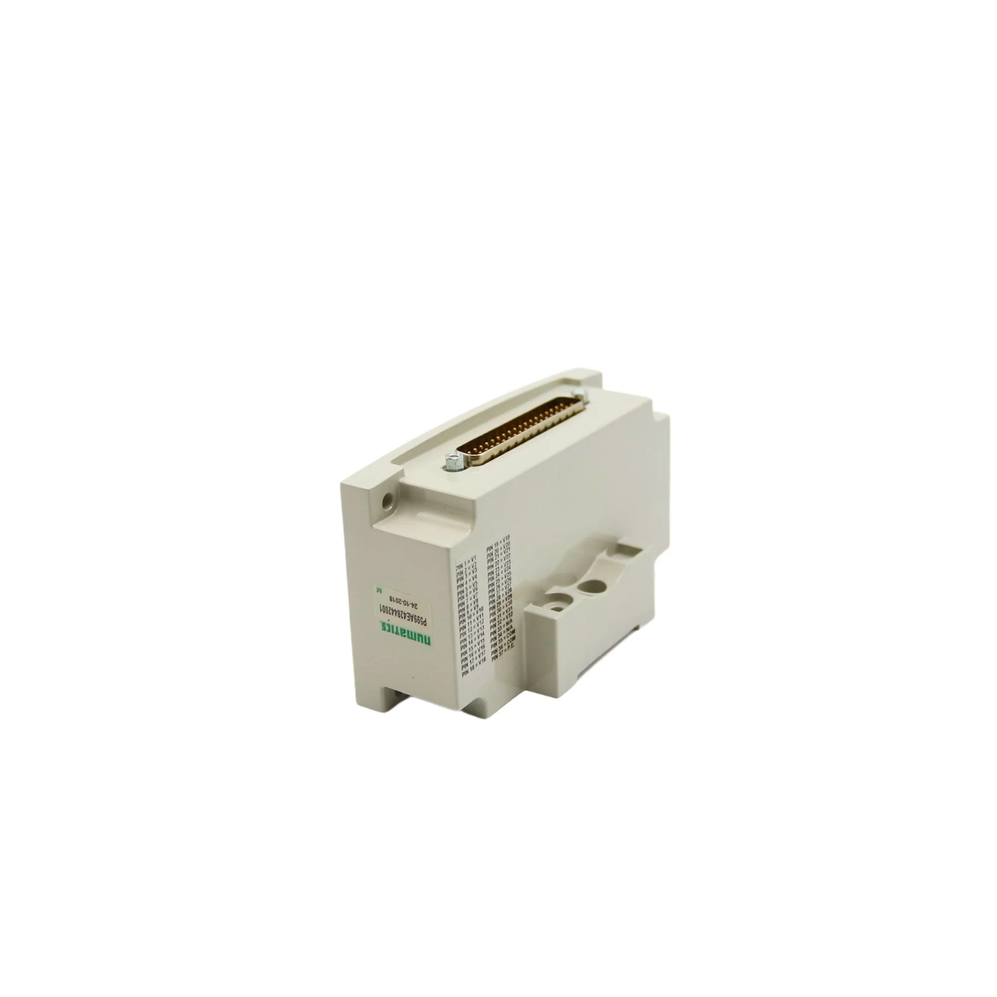 Numatics | Aventics Manifold part 501-502-503 Series 37 Pin Sub-D Connector | P599AE428442001 - Image 2