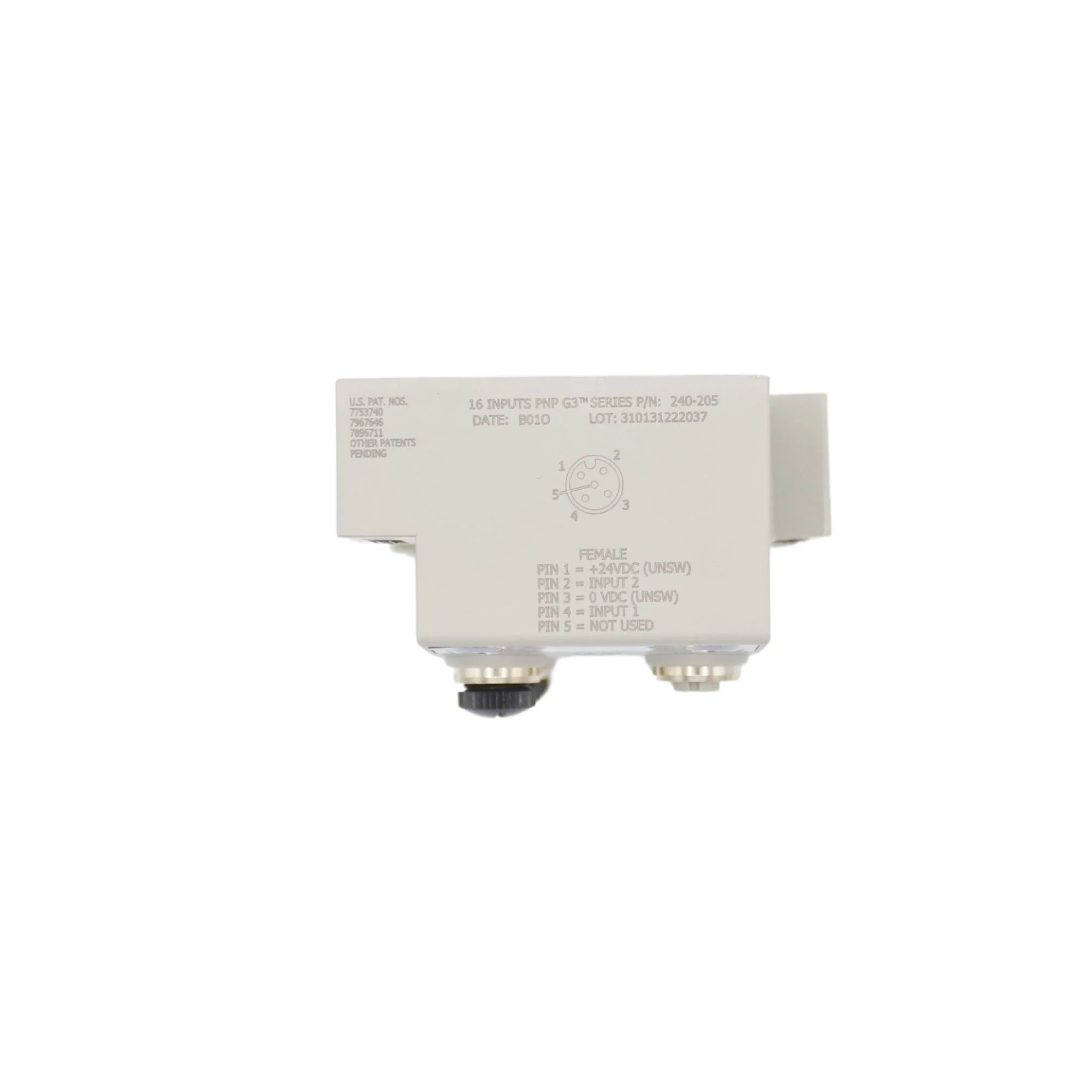 Numatics | Aventics Manifold part G3 16-Inputs PNP Digital 5 Pin Micro Connector | 240-205 - Image 3