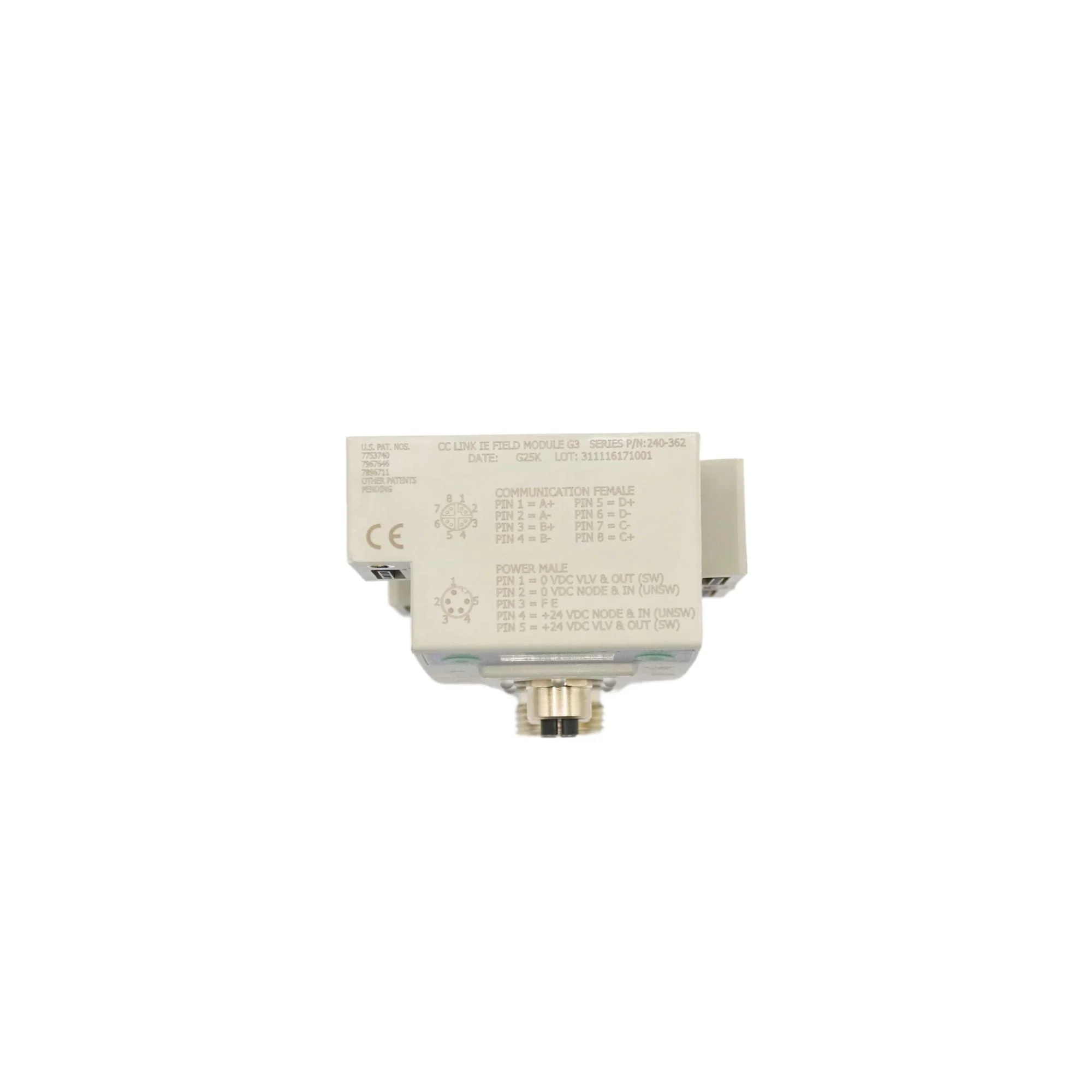 Numatics | Aventics Manifold part G3 CC LinkIE Field Node | 240-362 - Image 3