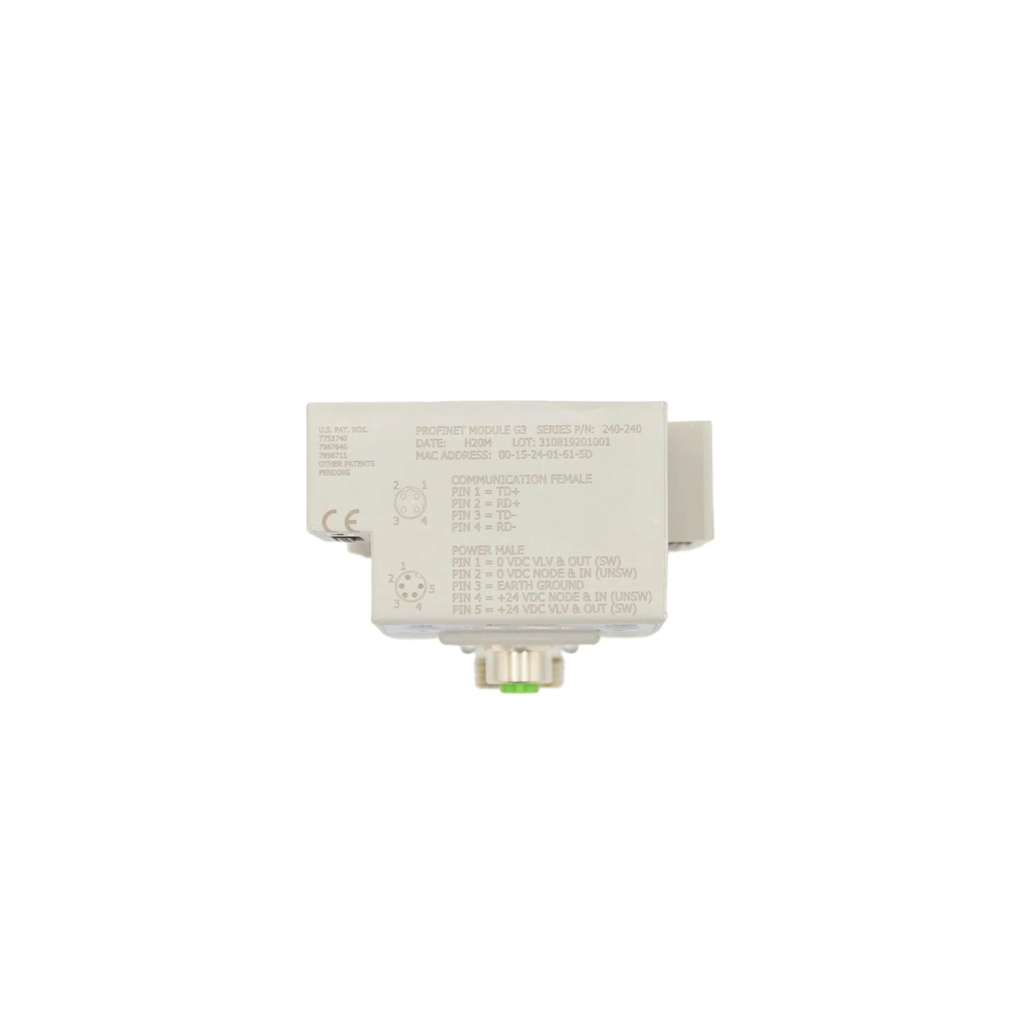Numatics | Aventics Manifold part G3 Profinet node | 240-240 - Image 3
