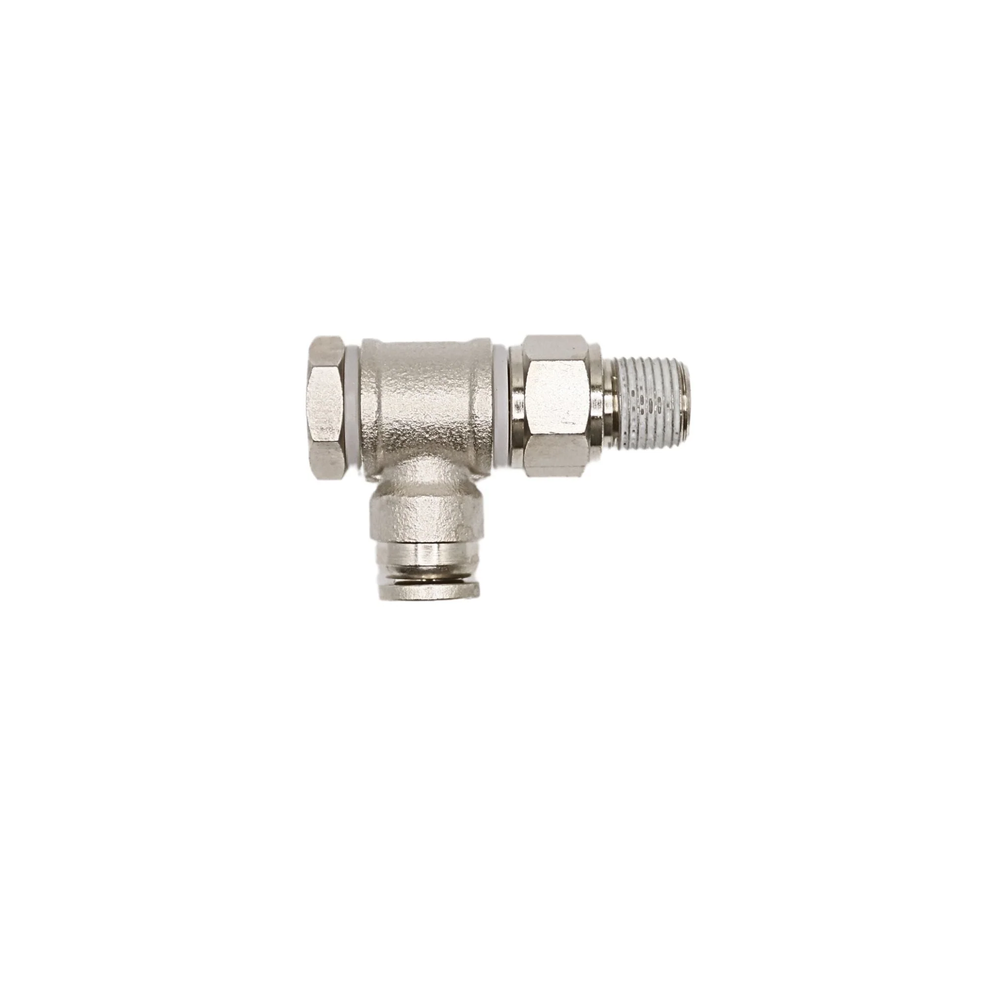 Numatics | Aventics NP Brass Flow control 1/4 in Tube 1/8 in MNPT meter out | INB135C-104-020