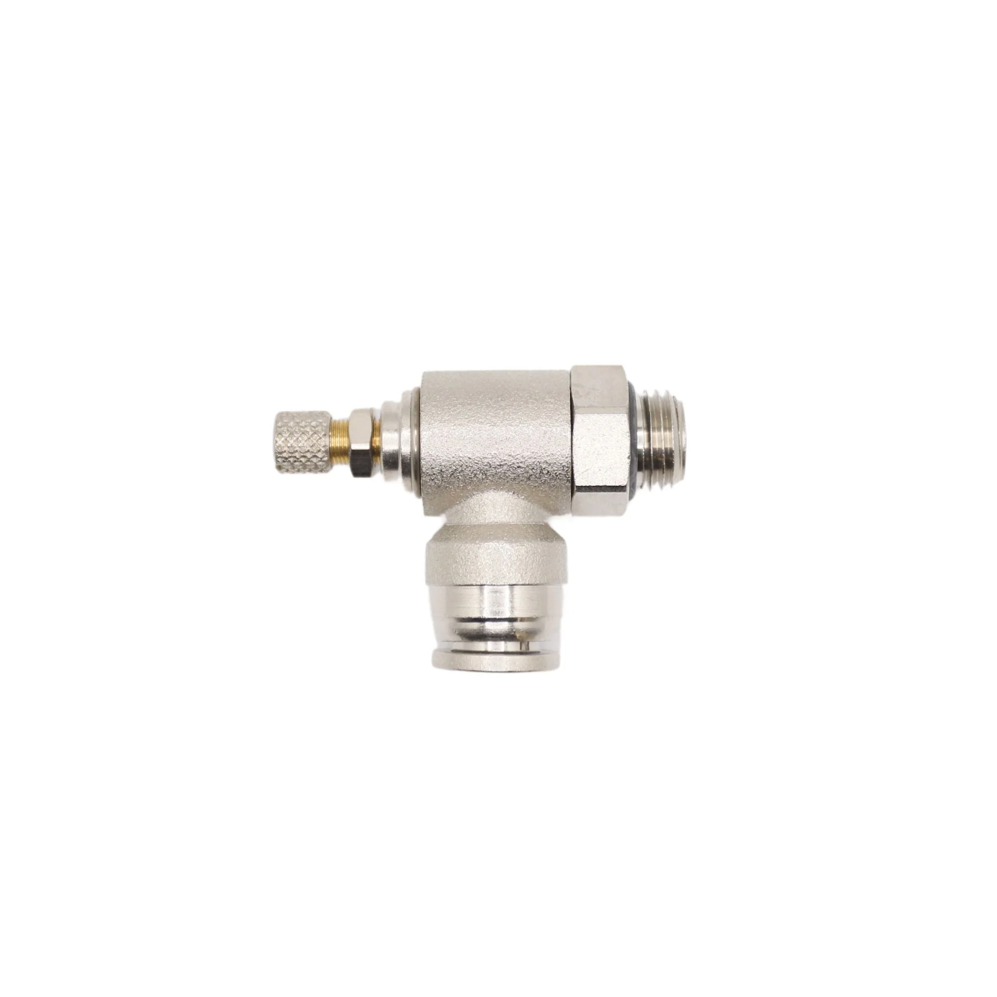 Numatics | Aventics-NP Brass flow control 3/8in tube X 1/4in | INWB139C-308-021