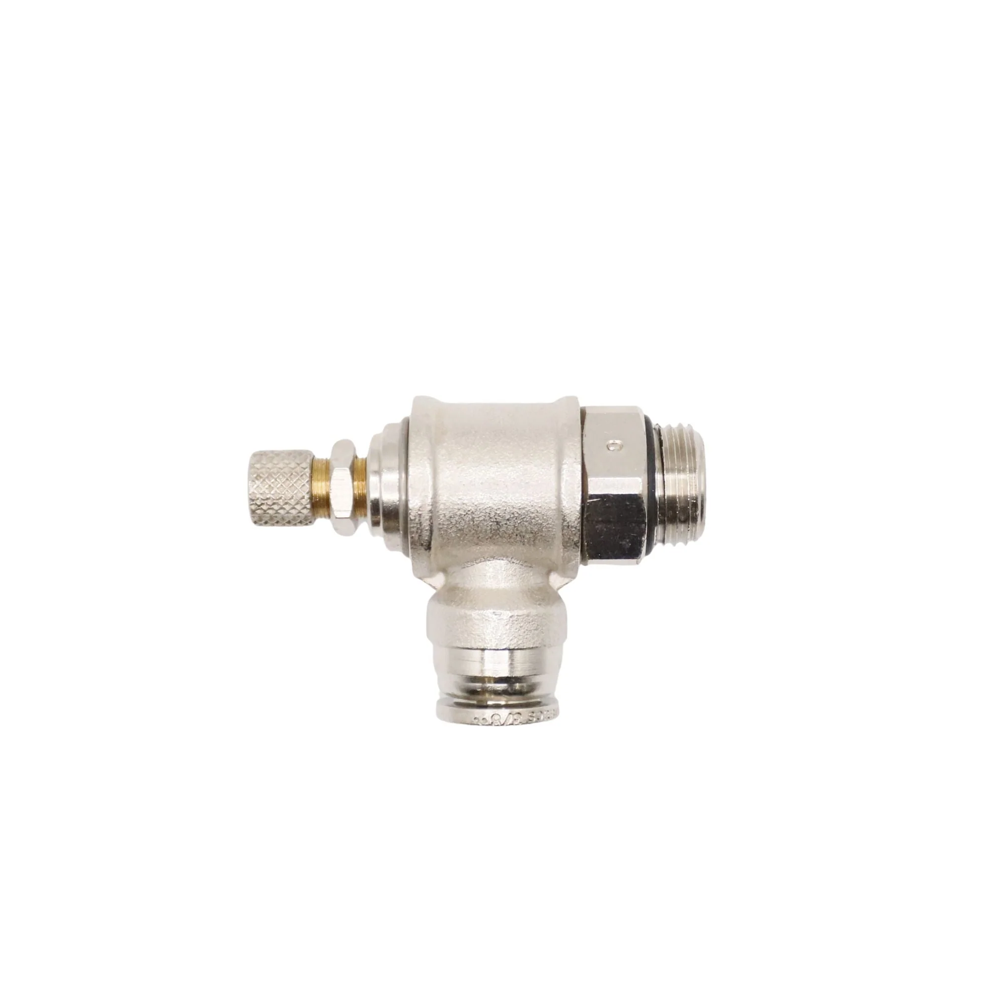 Numatics | Aventics NP Brass flow control 3/8 in Tube X 3/8 in MNPT meter out | INWB139C-308-022 - Image 2