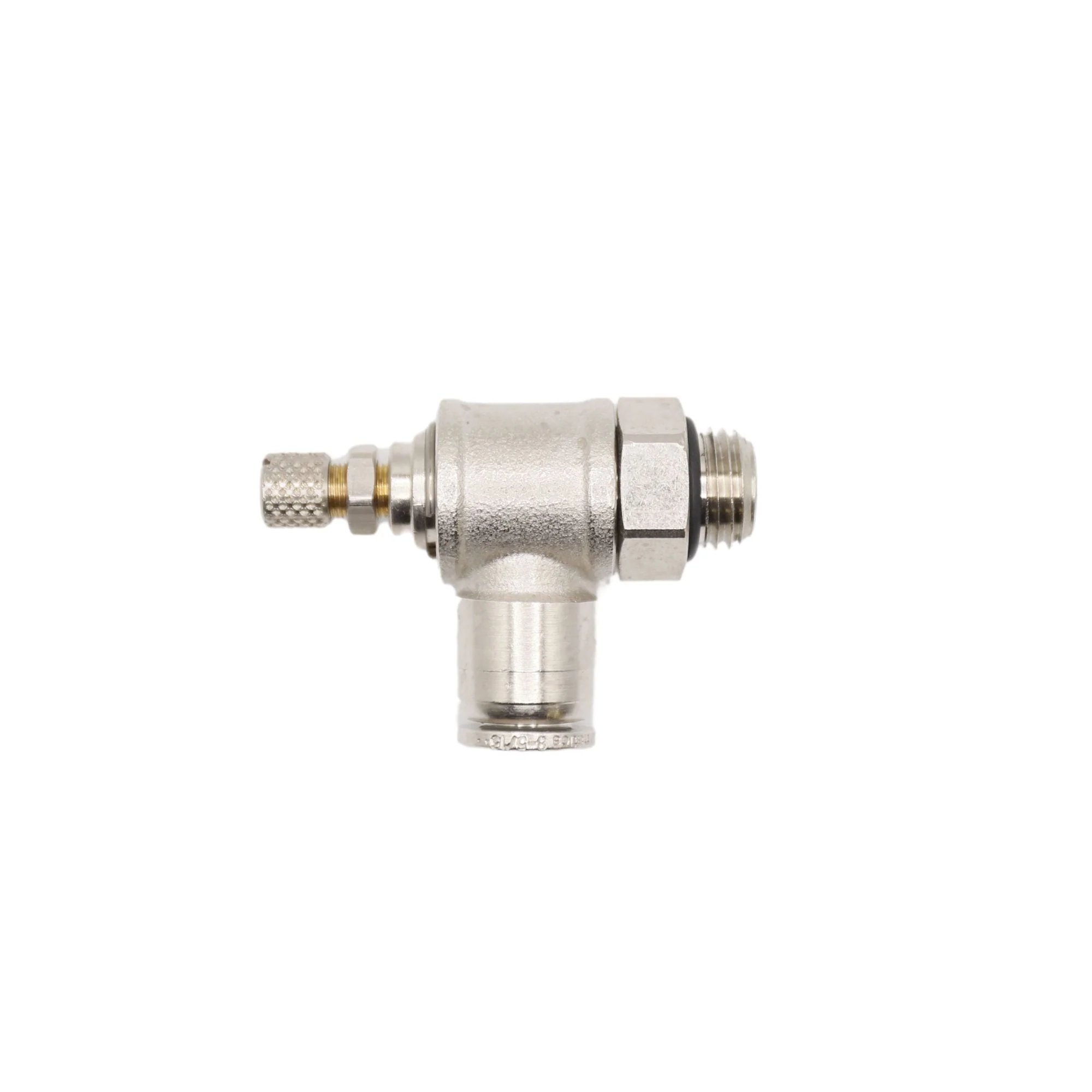 Numatics | Aventics-NP Brass flow control 5/16in Tube X 1/4in | INWB139C-516-021