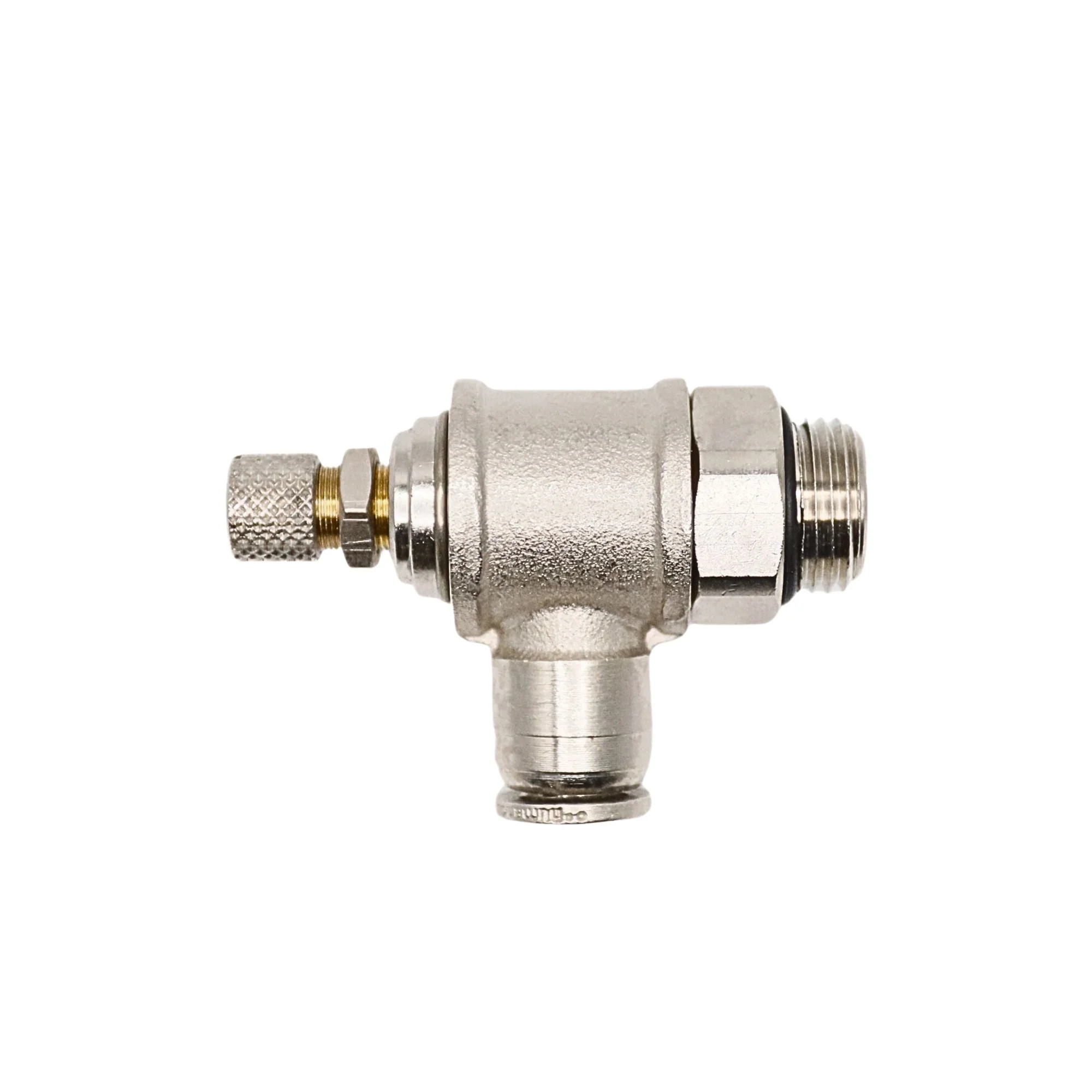 Numatics | Aventics NP Brass flow control 5/16 in Tube X 3/8 in MNPT meter out | INWB139C-516-022