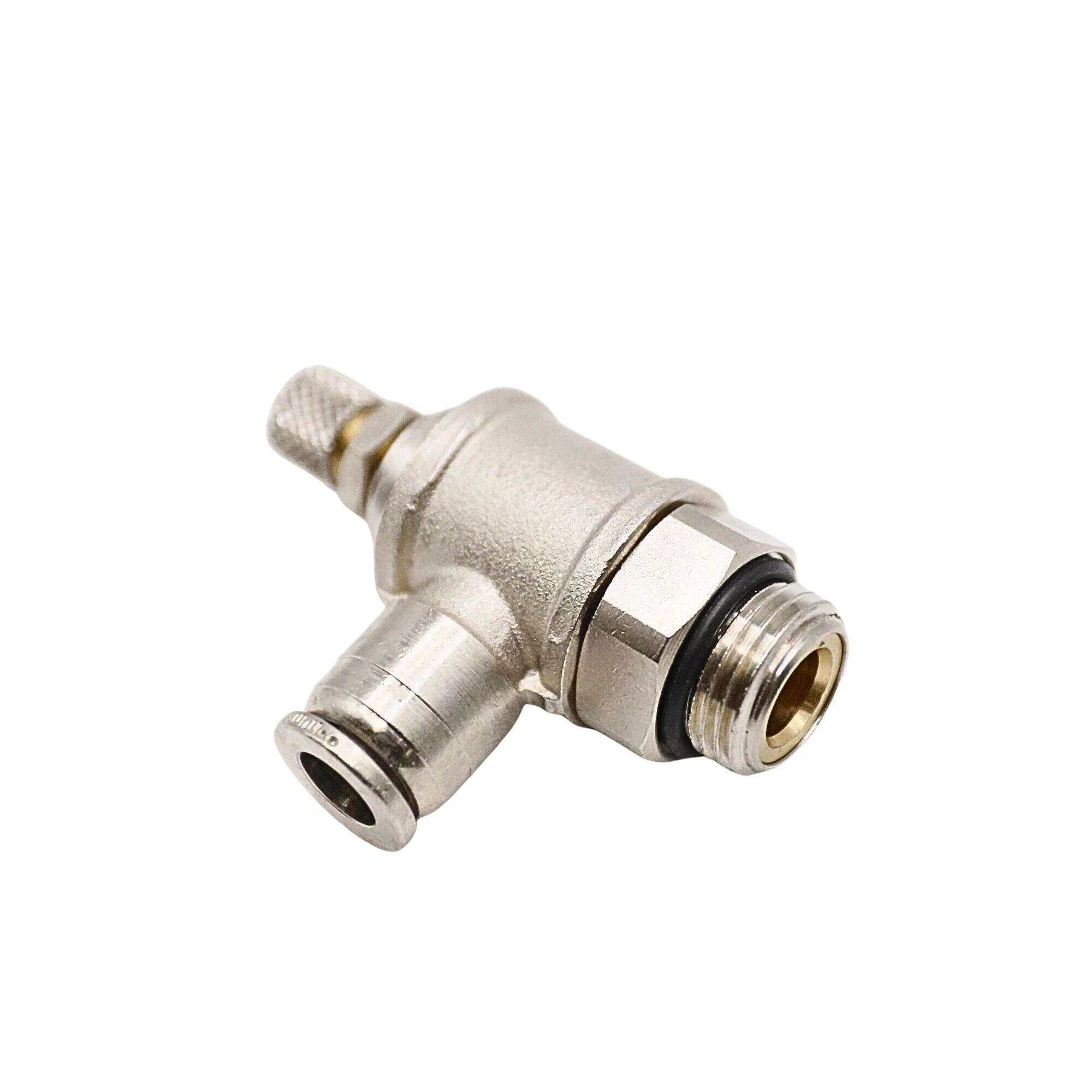 Numatics | Aventics NP Brass flow control 5/16 in Tube X 3/8 in MNPT meter out | INWB139C-516-022 - Image 2