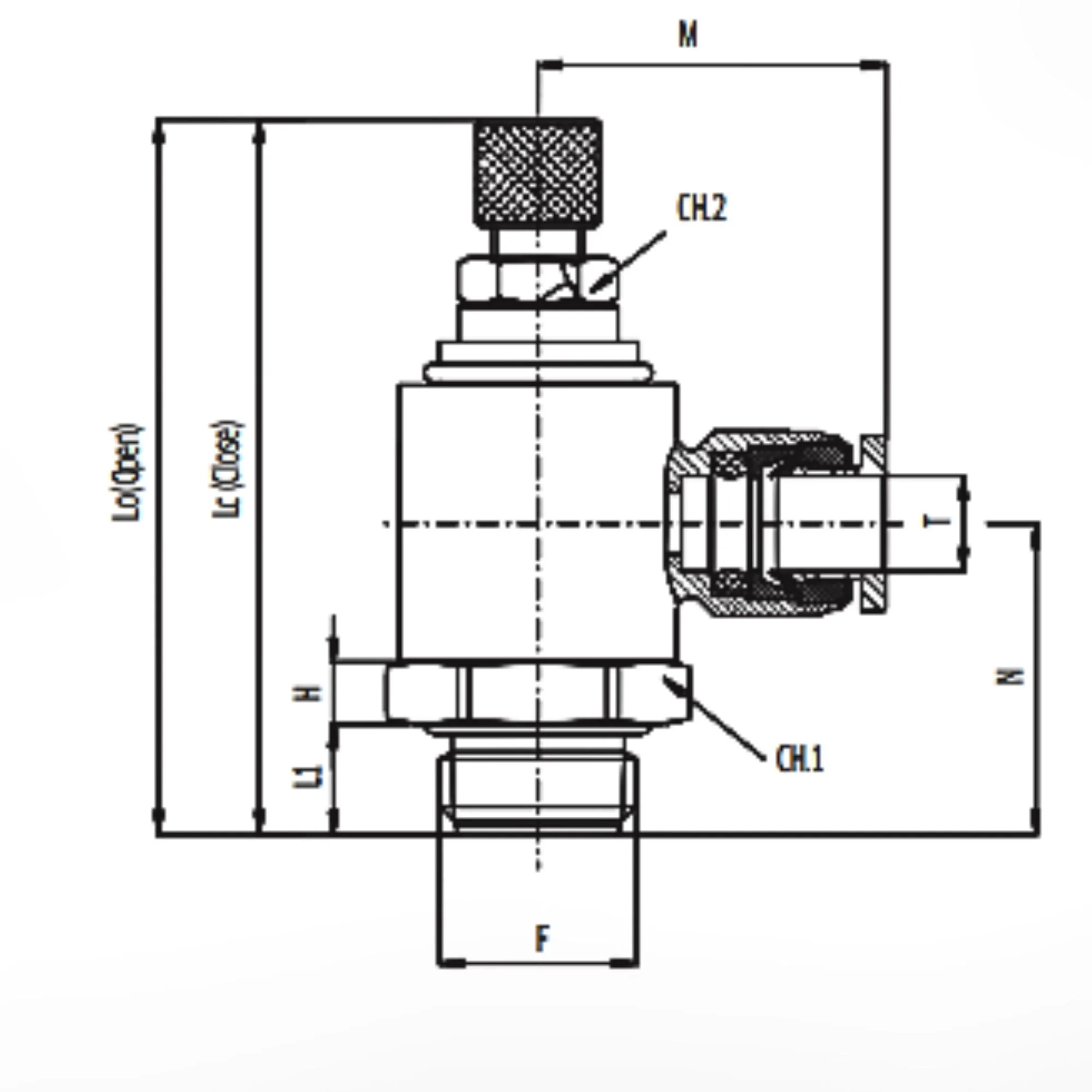 Numatics | Aventics NP Brass flow control 5/16 in Tube X 3/8 in MNPT meter out | INWB139C-516-022 - Image 3
