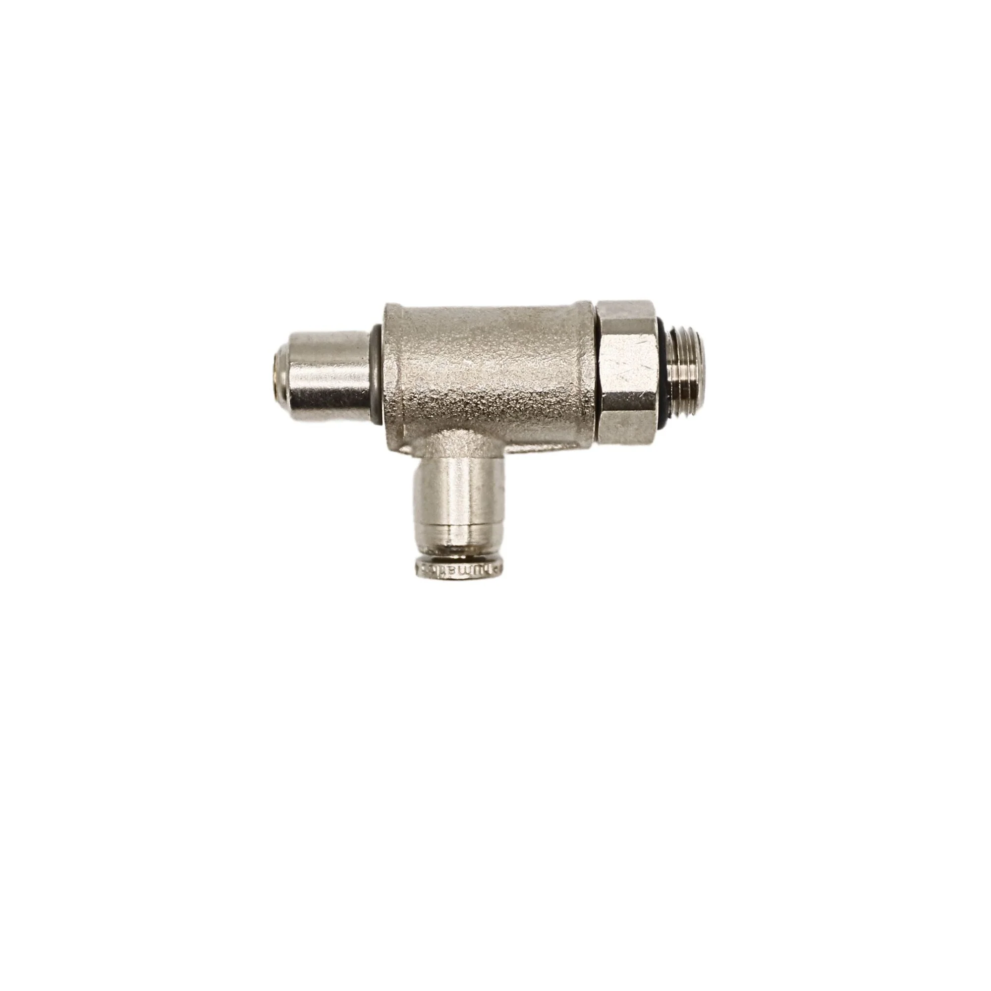 Numatics | Aventics NP Brass Flow control 6mm Tube 1/8 in MNPT meter out | NWB1391C-004-020